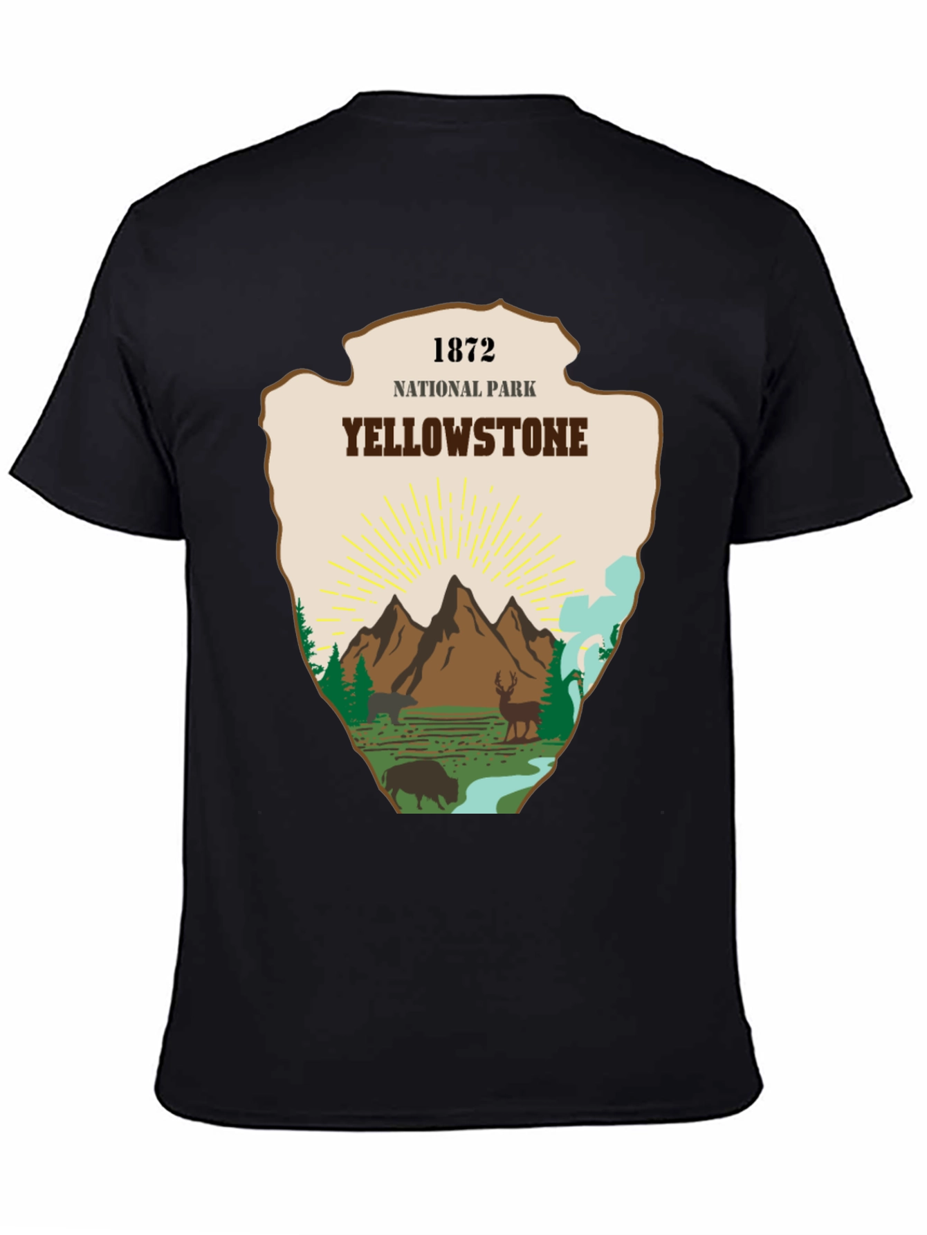 Yellowstone National Park Graphic Tee