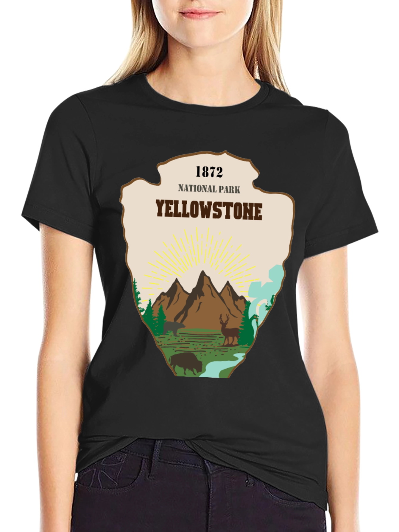 Yellowstone National Park Graphic Tee