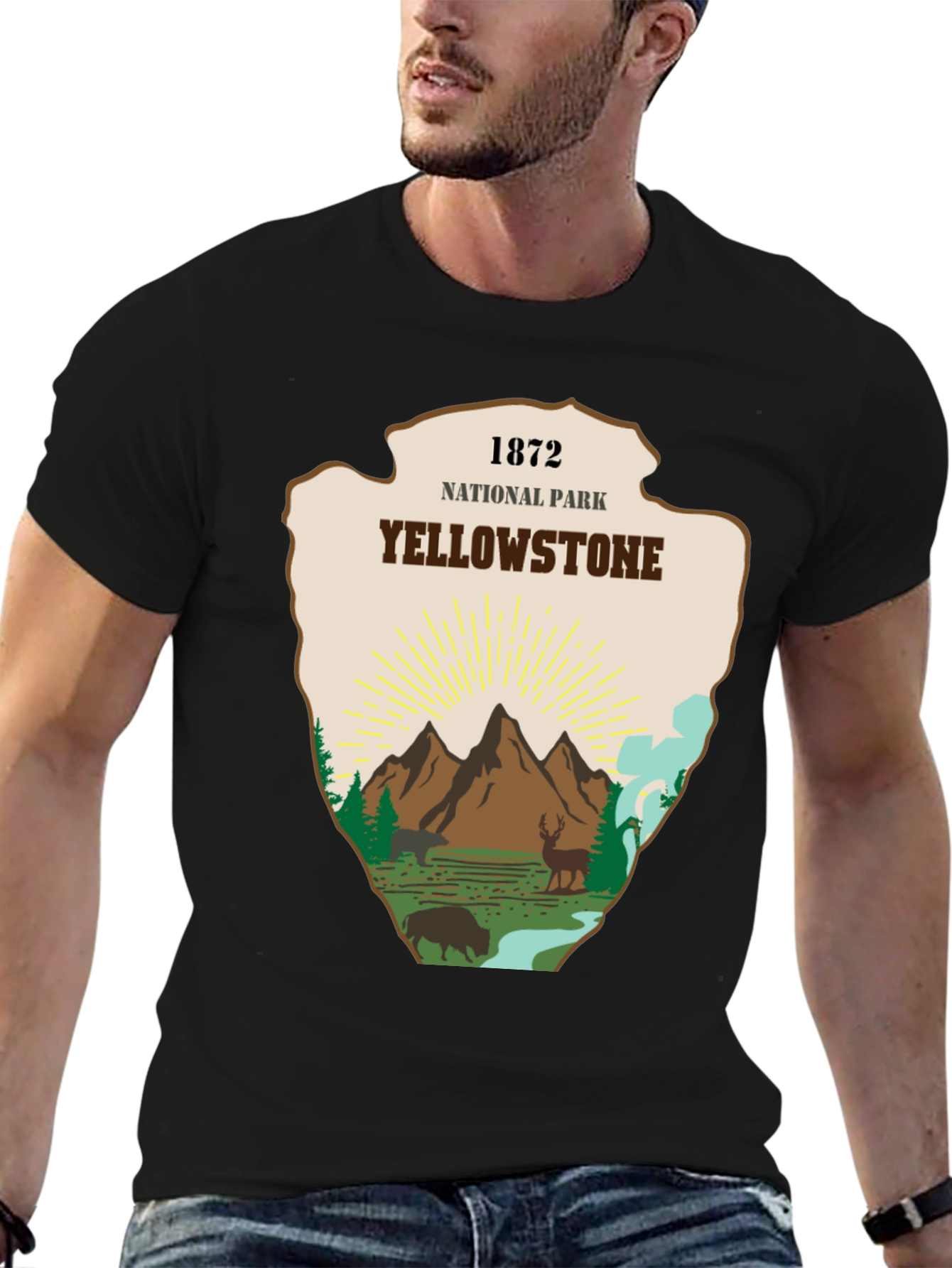 Yellowstone National Park Graphic Tee