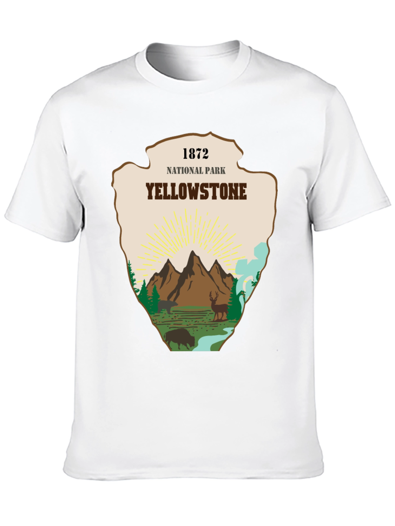 Yellowstone National Park Graphic Tee