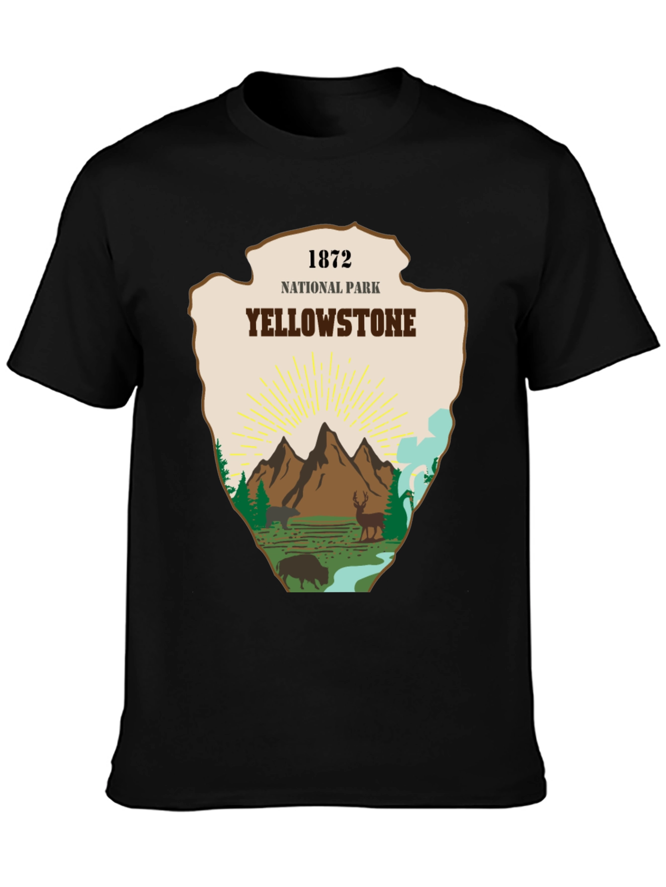 Yellowstone National Park Graphic Tee
