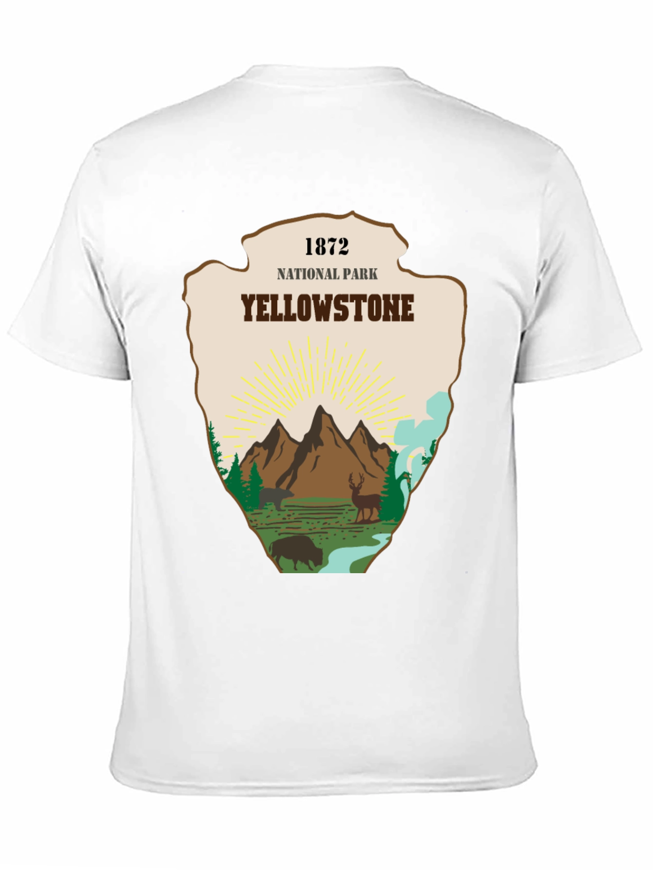 Yellowstone National Park Graphic Tee