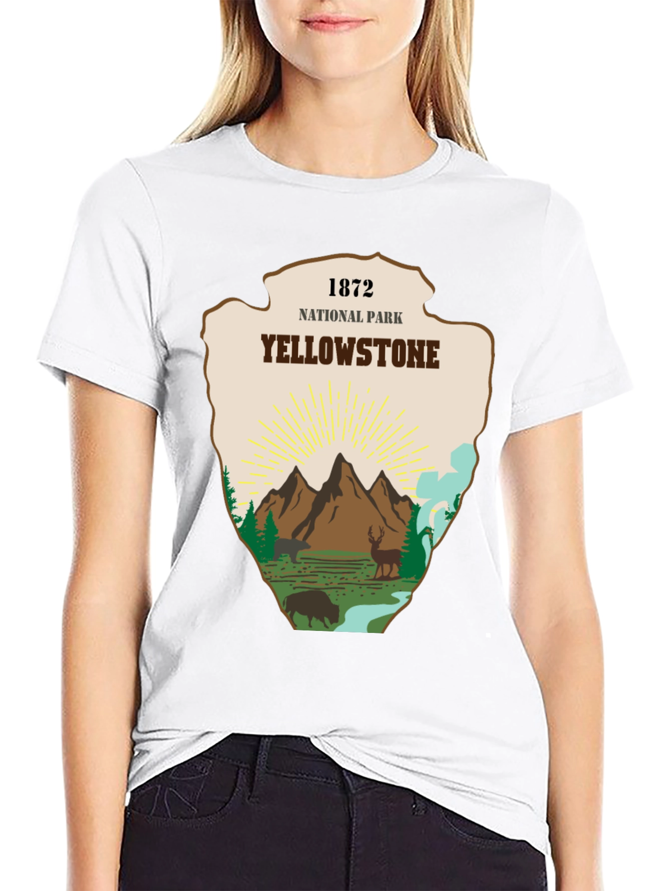 Yellowstone National Park Graphic Tee