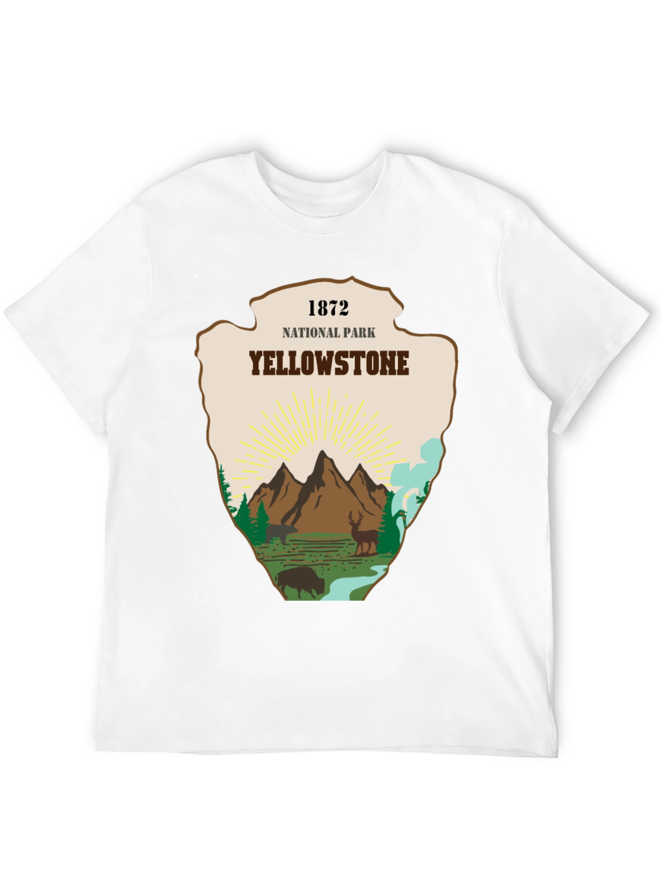 Yellowstone National Park Graphic Tee