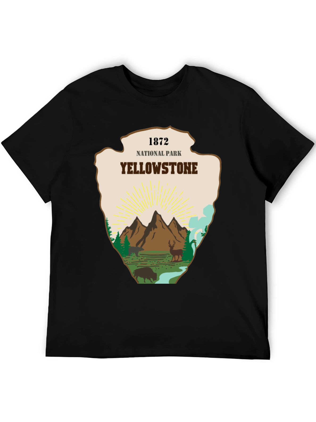 Yellowstone National Park Graphic Tee