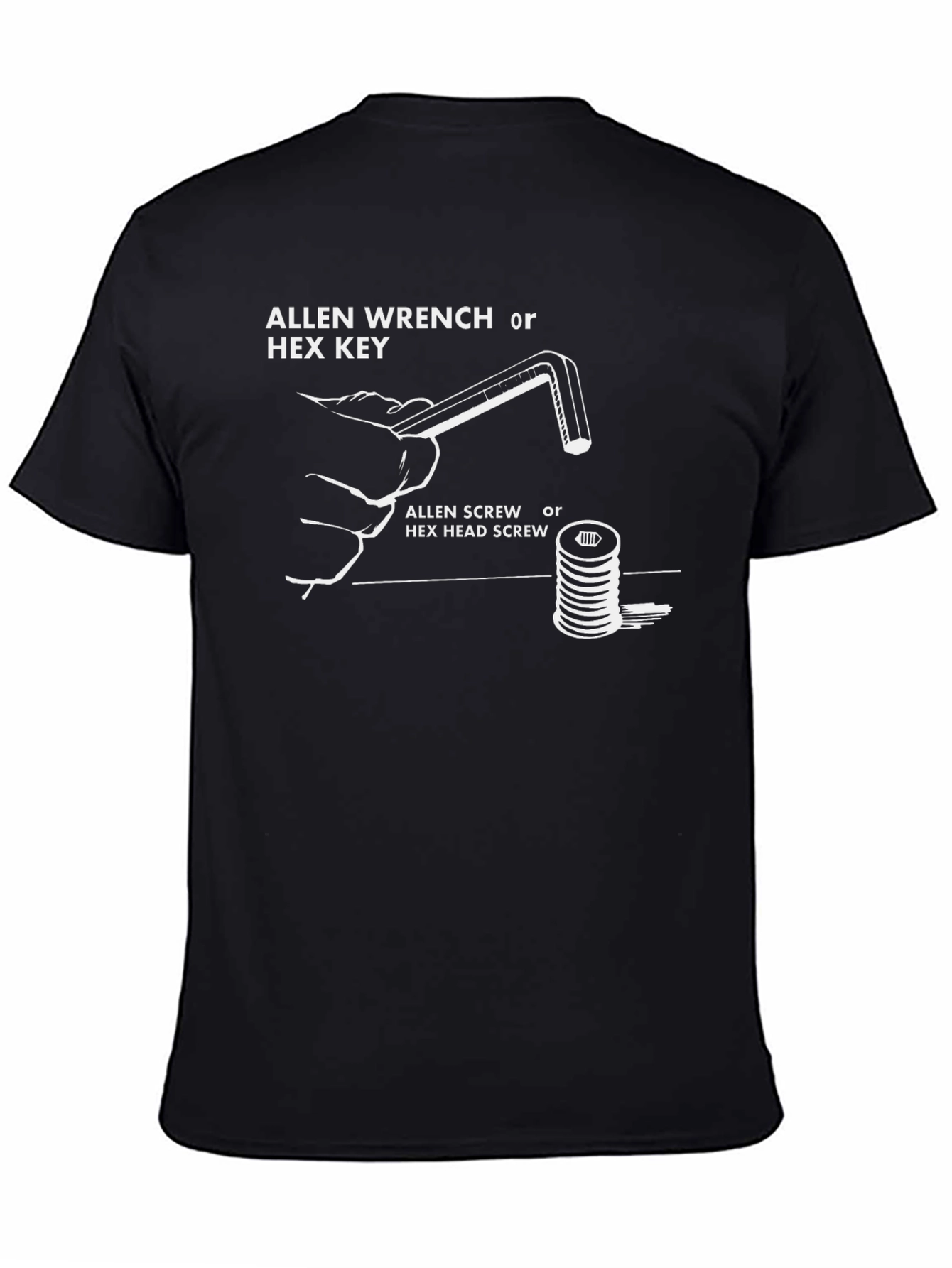 Allen Wrench Hex Key Graphic T-Shirt
