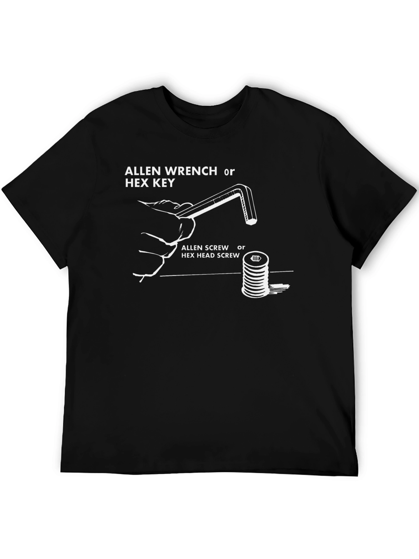 Allen Wrench Hex Key Graphic T-Shirt