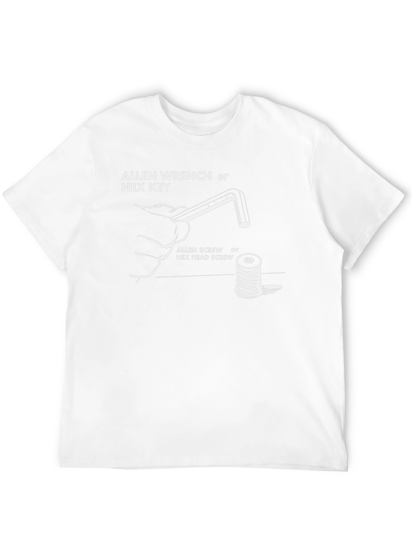 Allen Wrench Hex Key Graphic T-Shirt