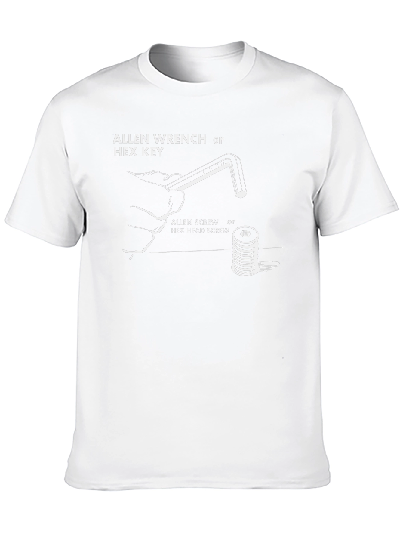 Allen Wrench Hex Key Graphic T-Shirt