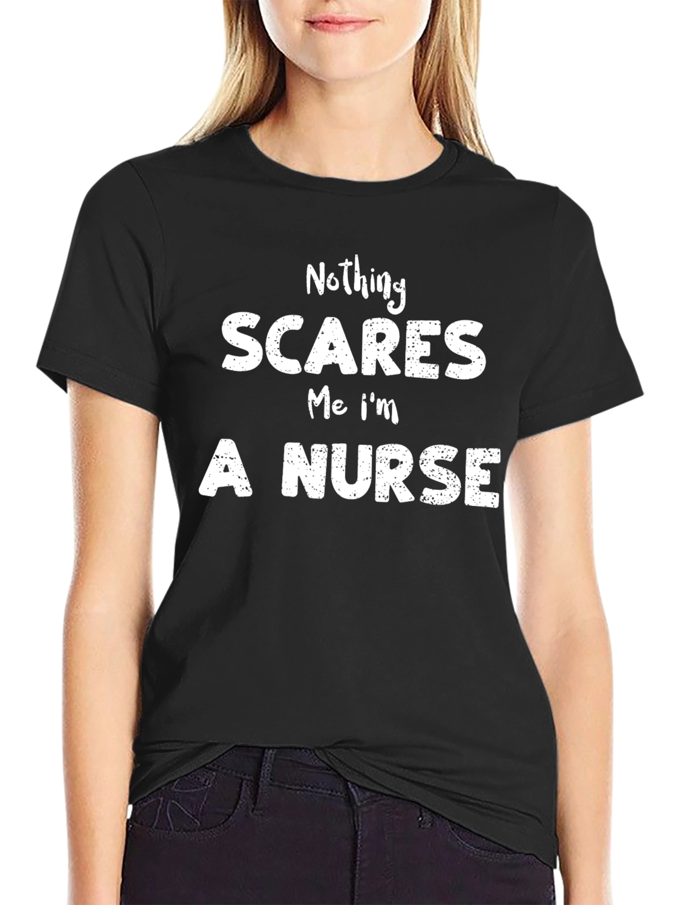 Nothing Scares Me Im a Nurse T-Shirt