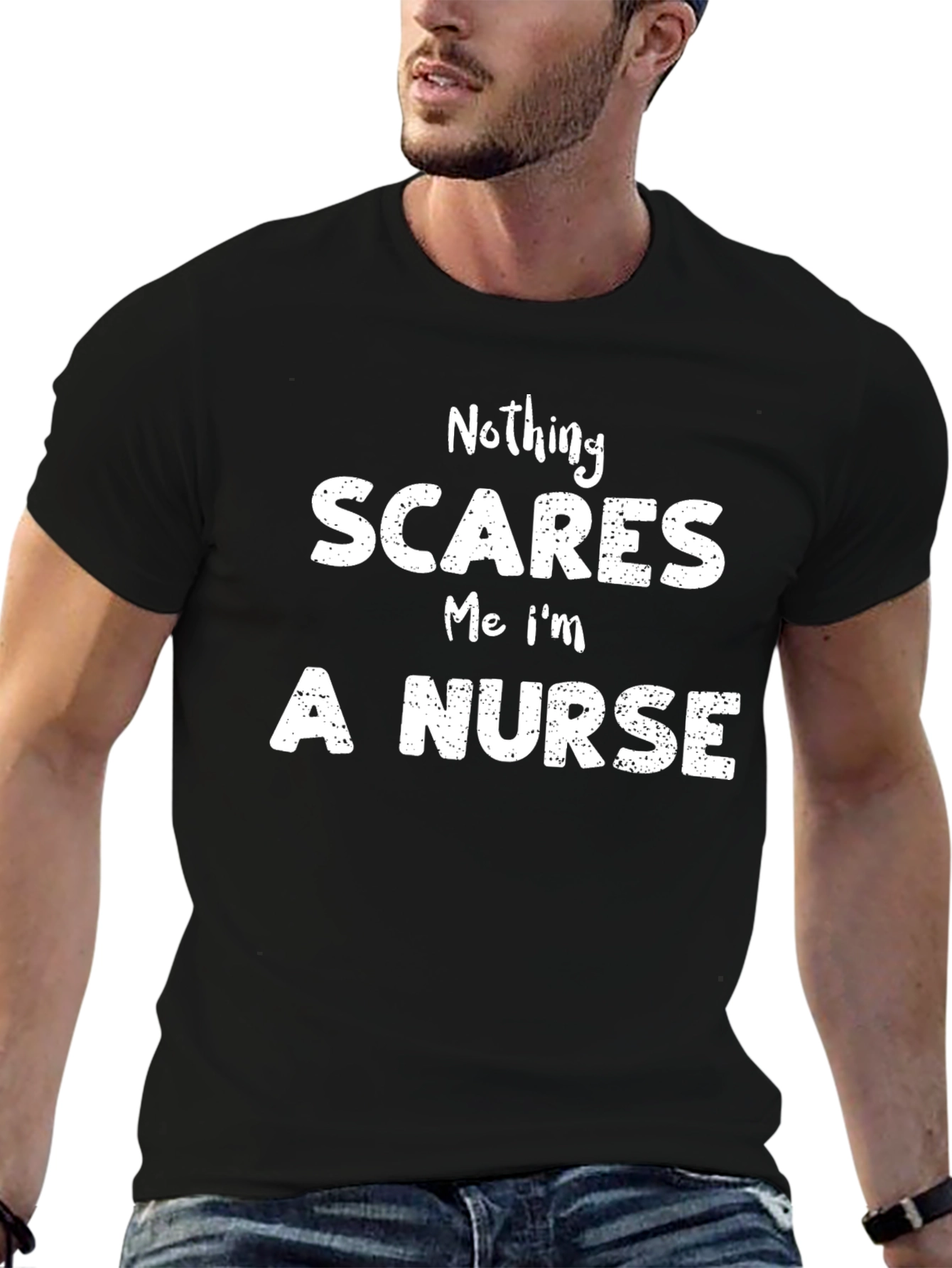Nothing Scares Me Im a Nurse T-Shirt