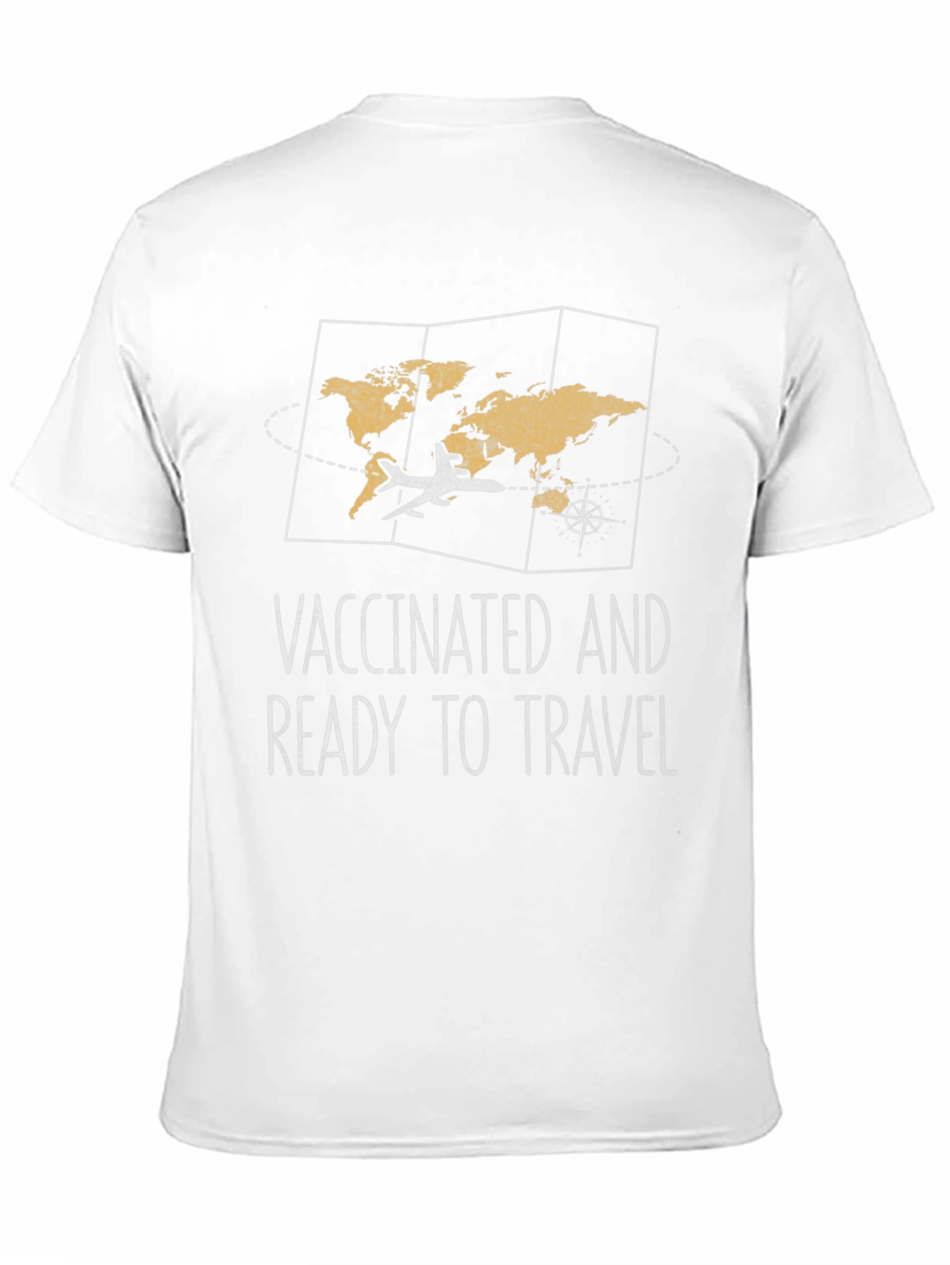 Vaccinated and Ready to Travel Graphic Tee
