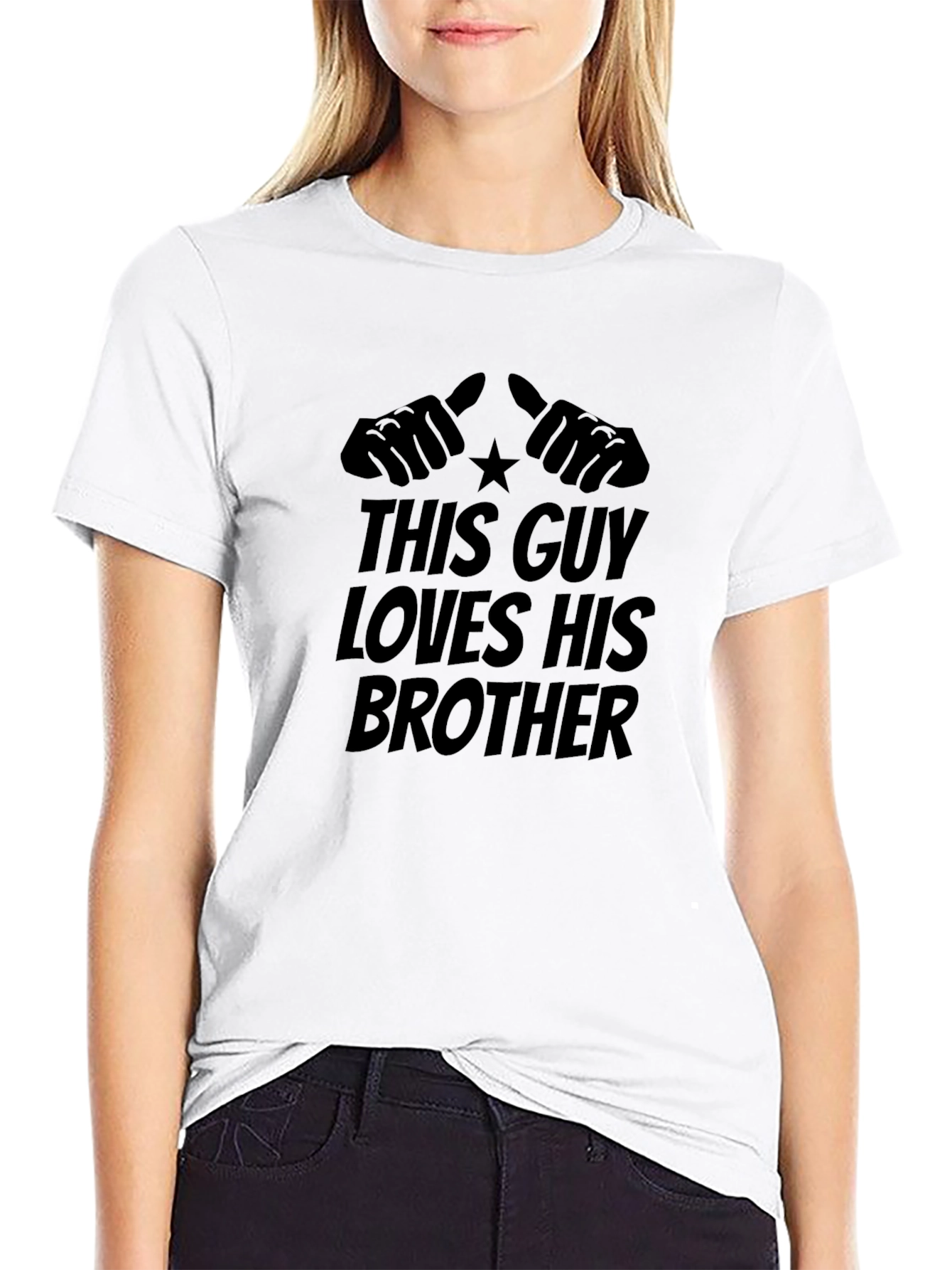 This Guy Loves His Brother T-Shirt