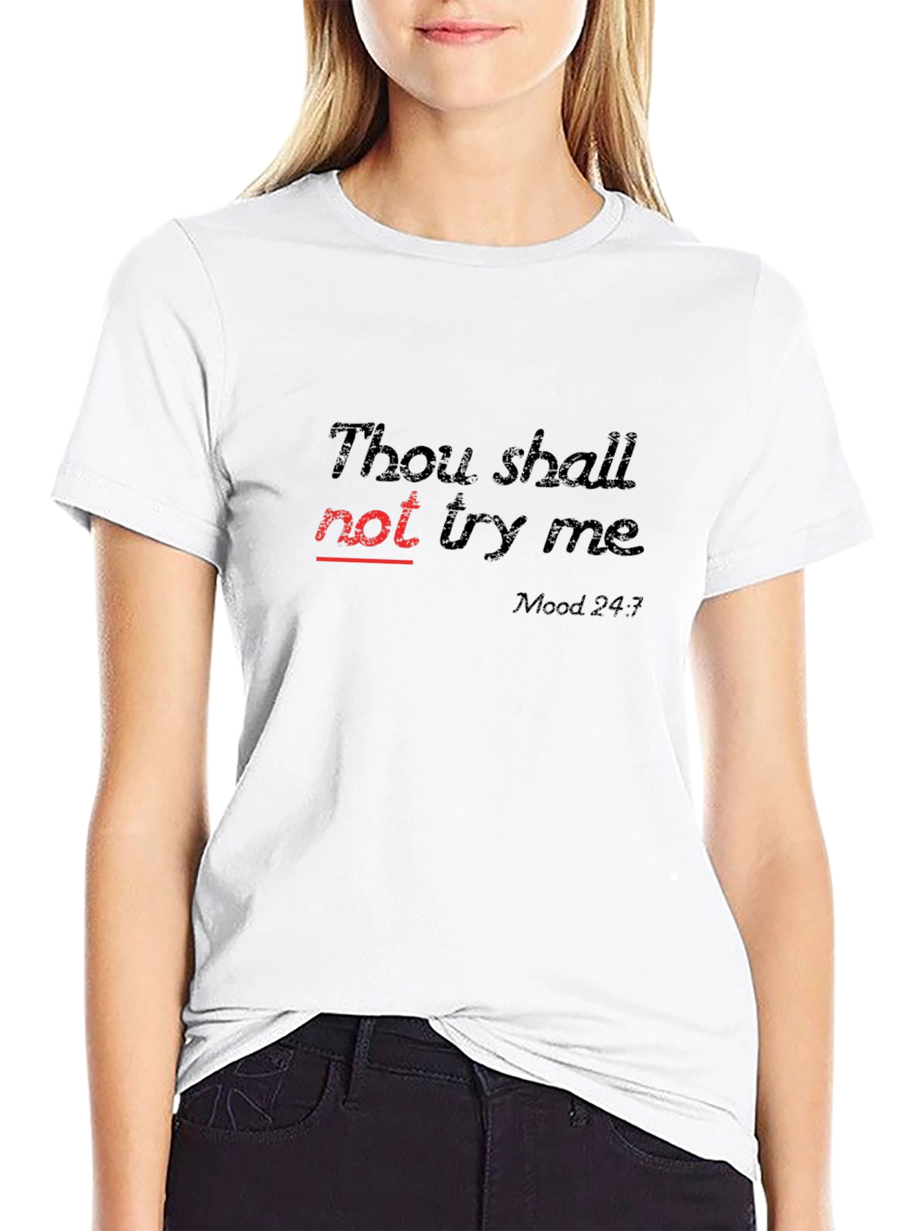 Thou Shall Not Try Me Graphic Tee