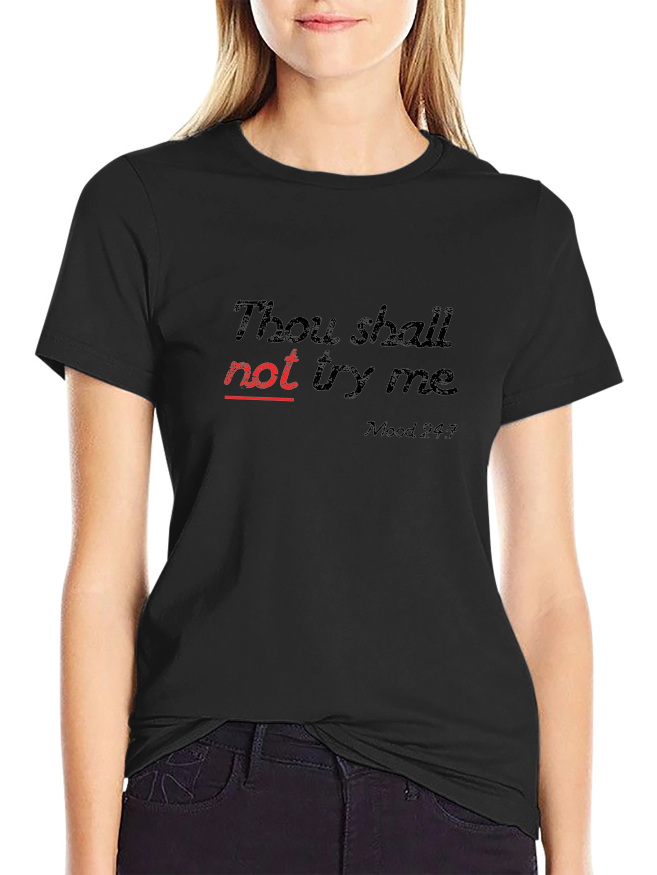 Thou Shall Not Try Me Graphic Tee