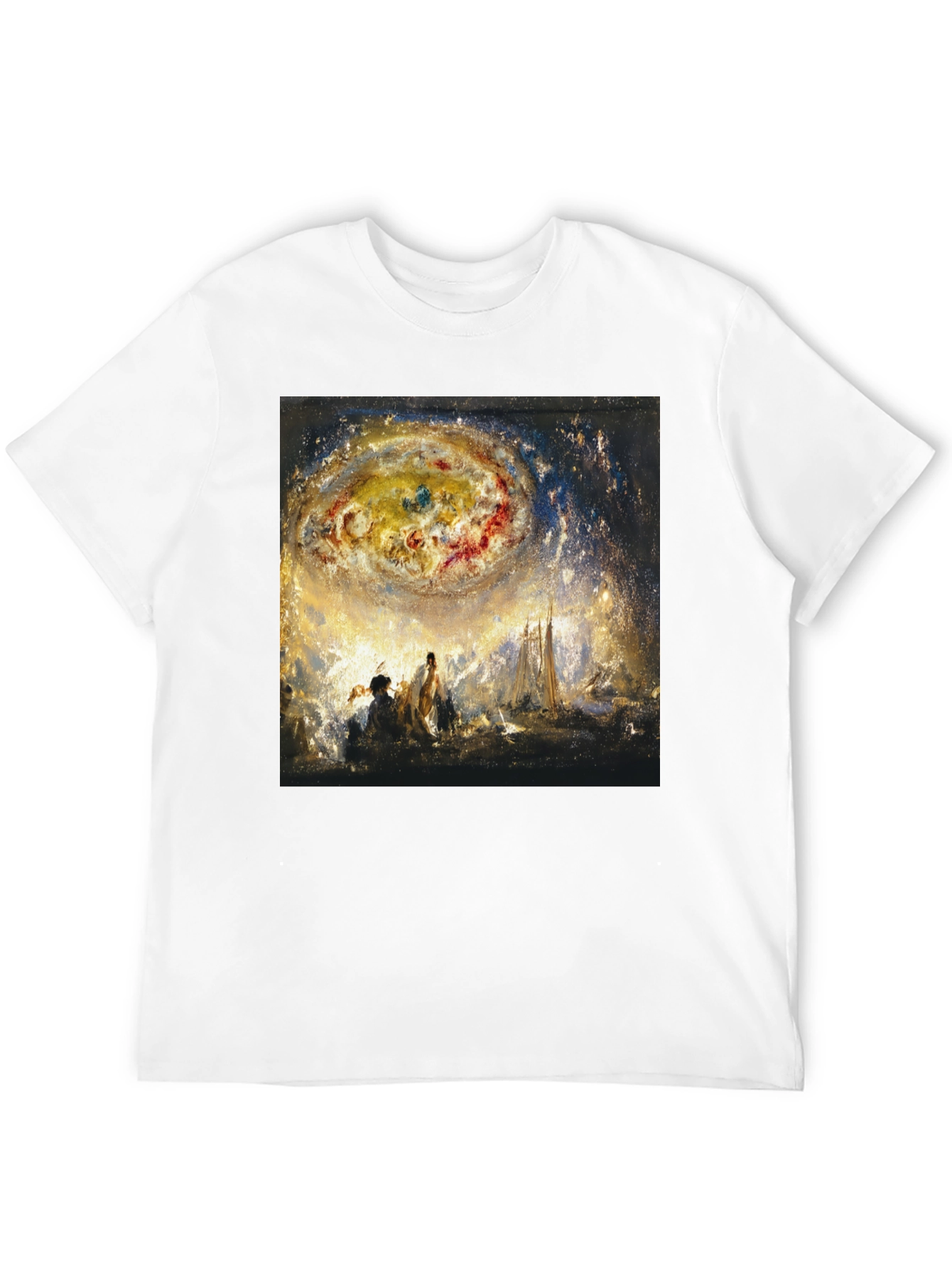 Celestial Art Black T-Shirt