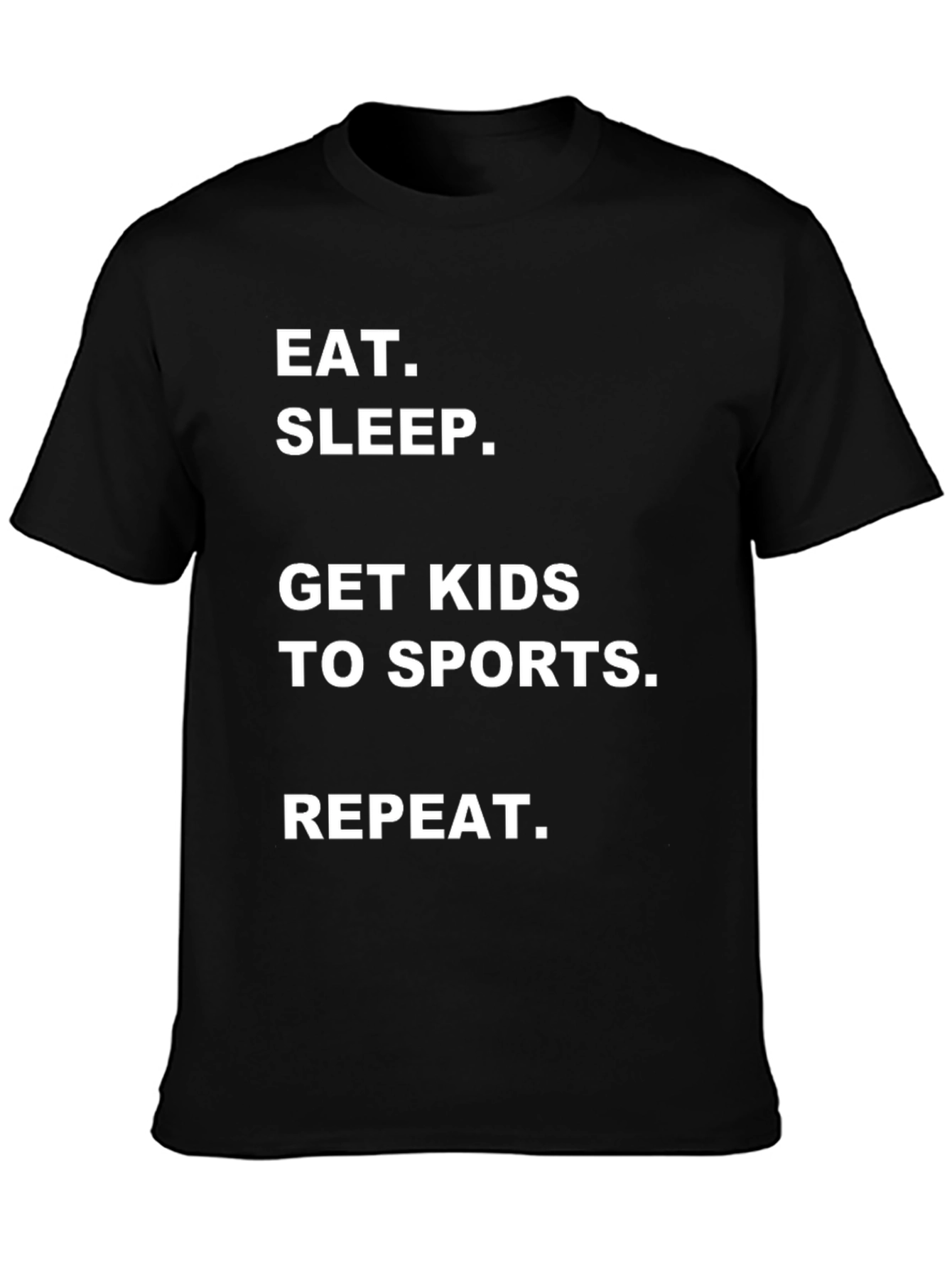 Eat Sleep Get Kids Sports Repeat T-Shirt