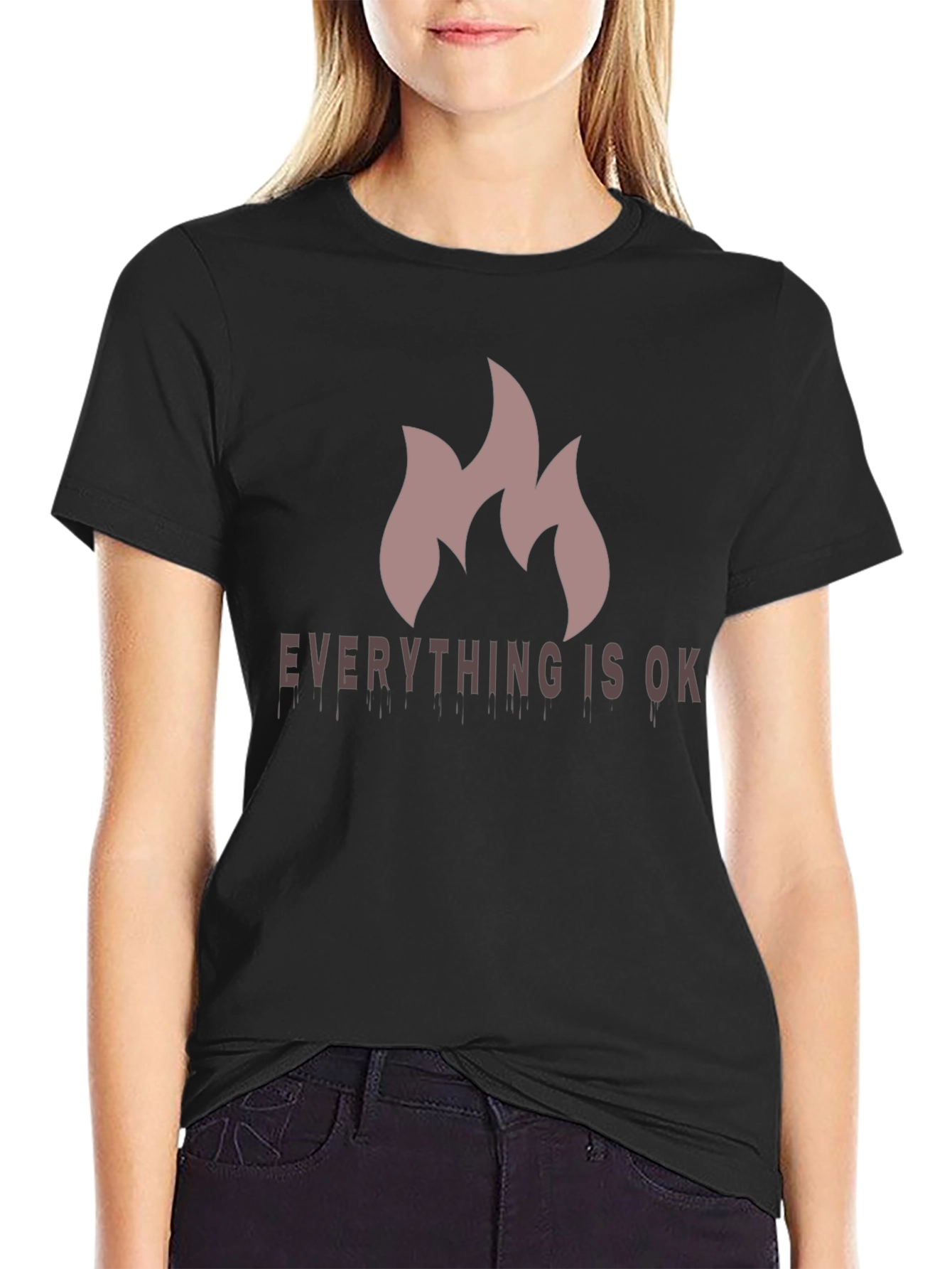 Everything Is Ok - Mens Graphic Tee