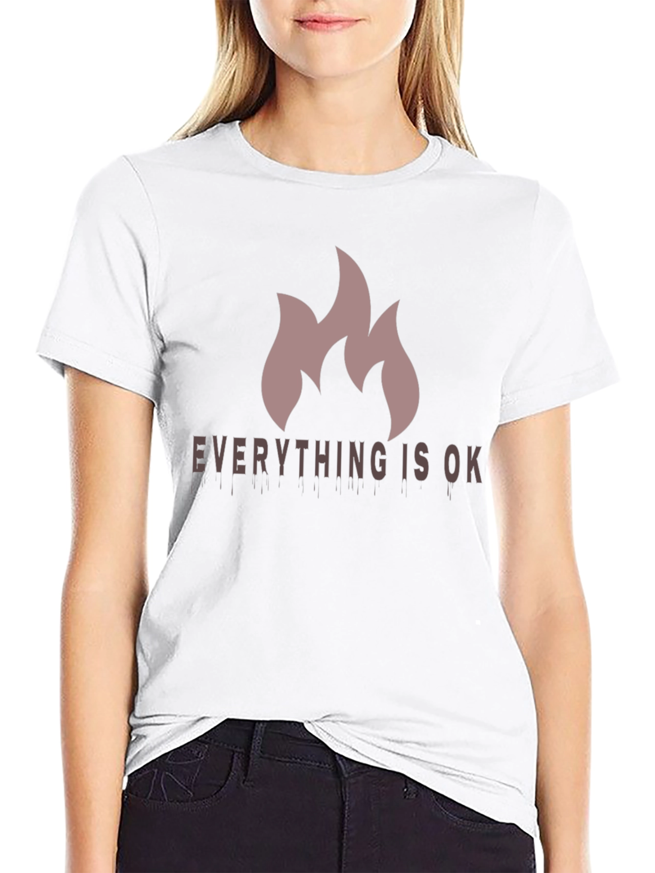 Everything Is Ok - Mens Graphic Tee