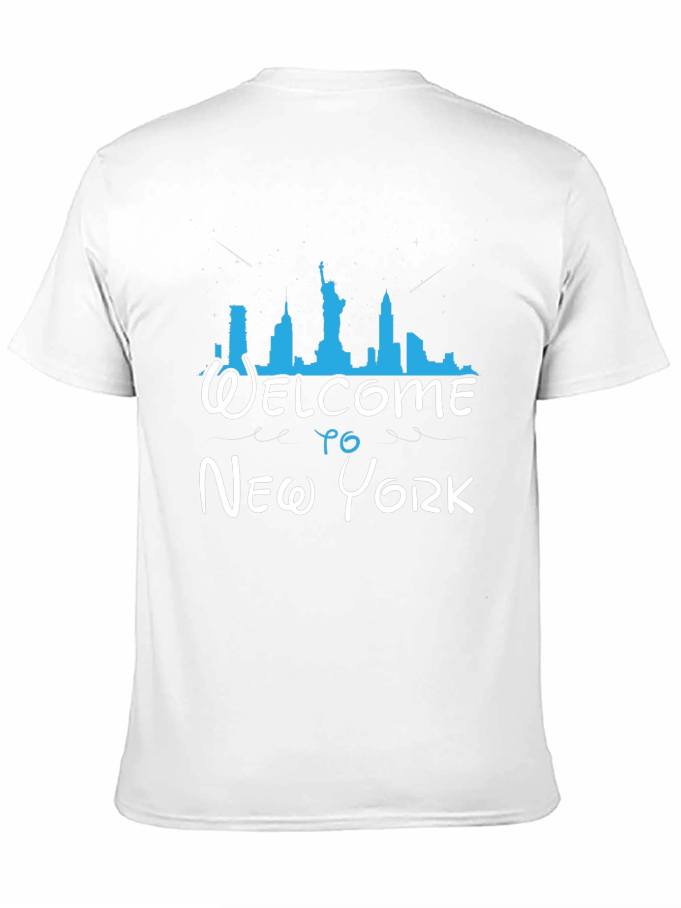Welcome to New York Black Graphic T-Shirt