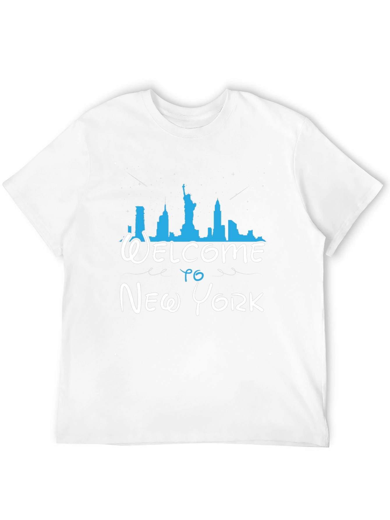 Welcome to New York Black Graphic T-Shirt