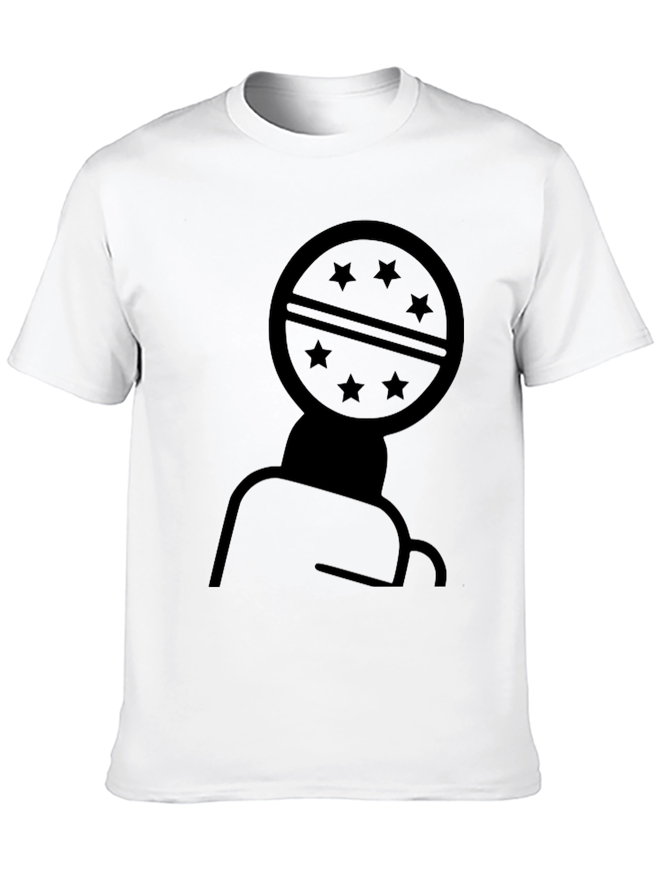 Graphic Print T-Shirt - Minimalist Design