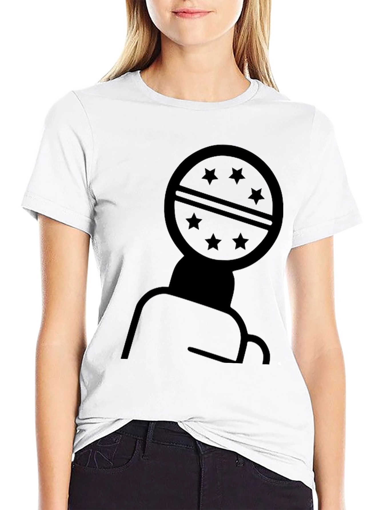 Graphic Print T-Shirt - Minimalist Design