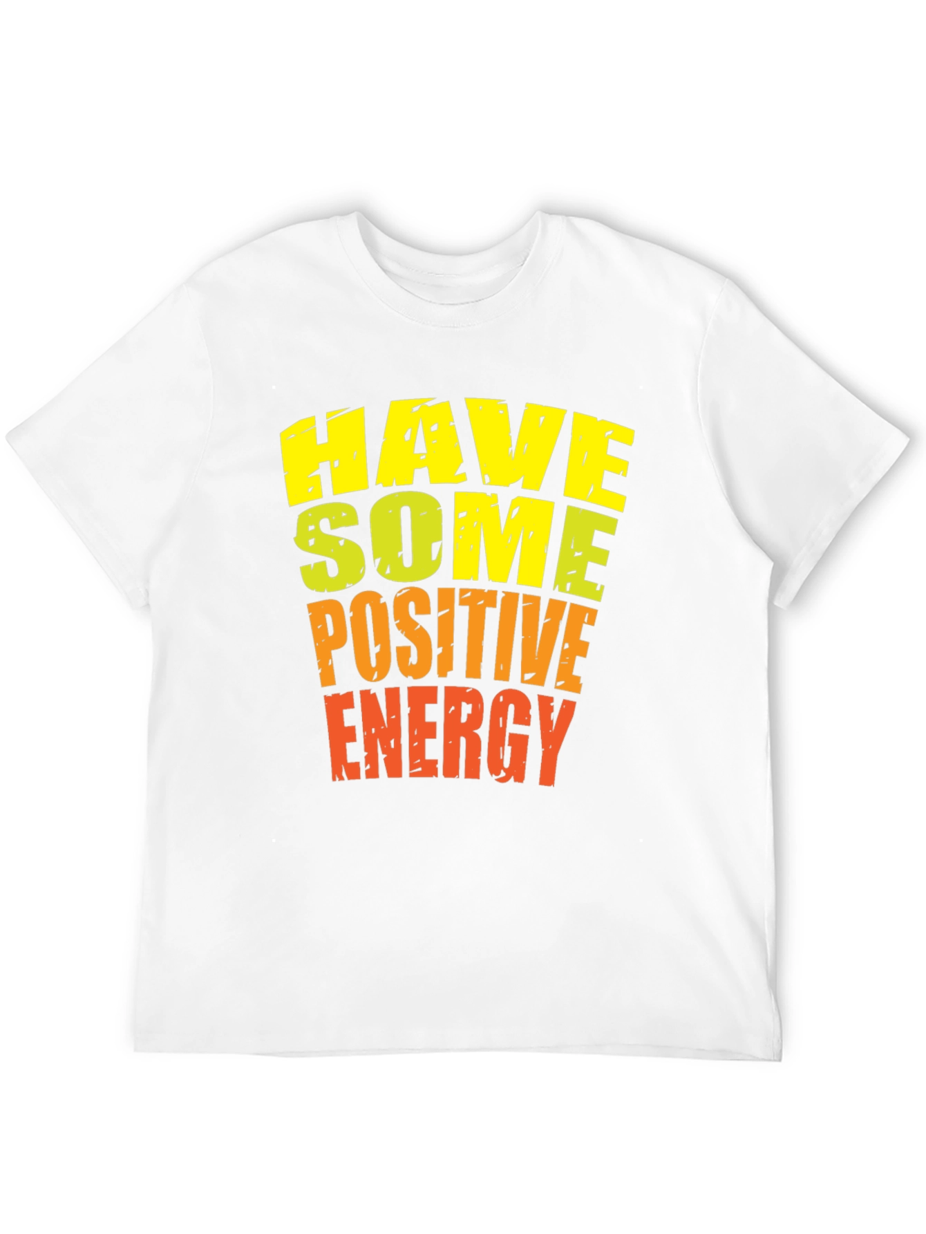 Positive Energy Graphic Tee - Black Cotton T-Shirt