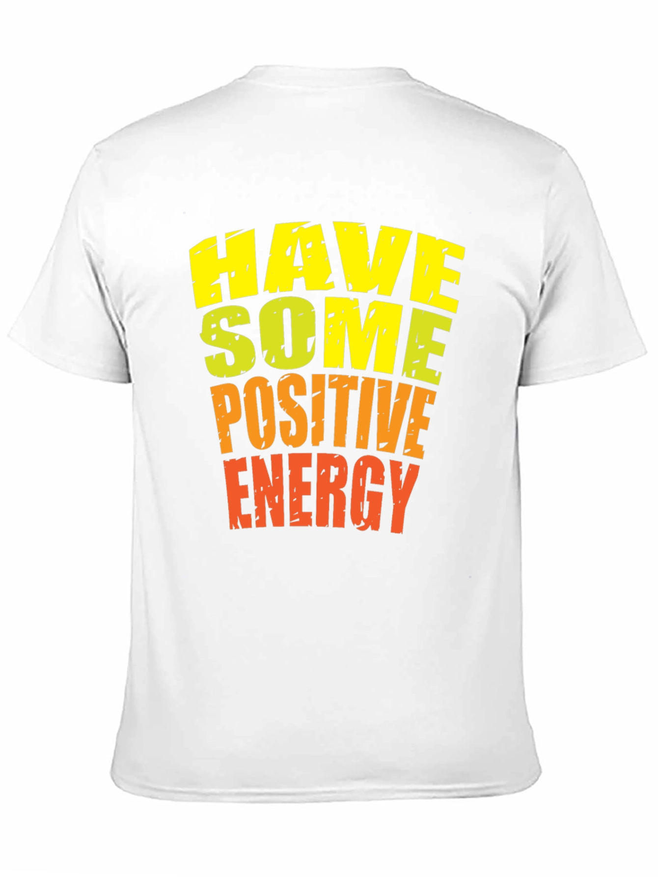 Positive Energy Graphic Tee - Black Cotton T-Shirt
