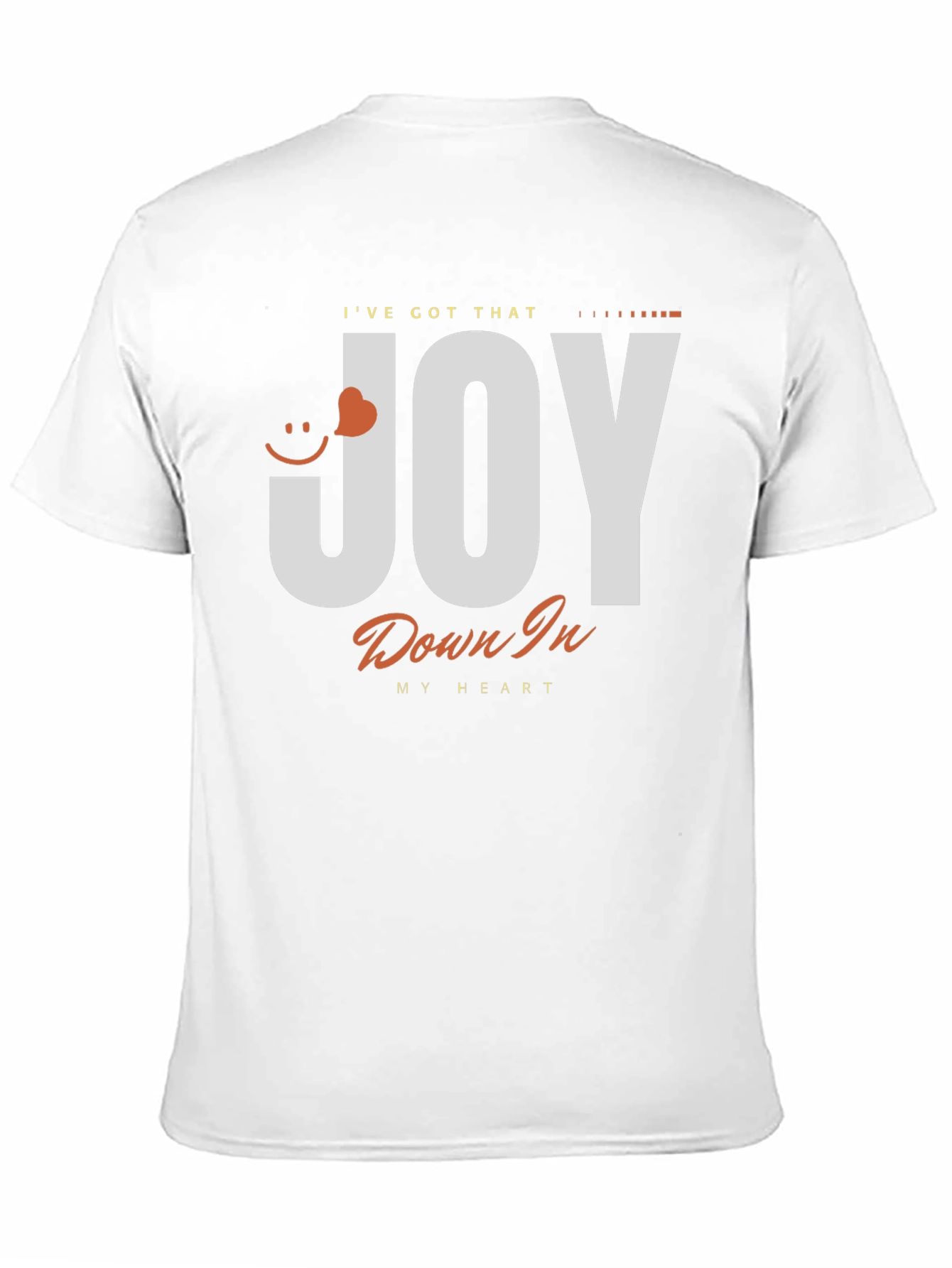 Joy Heart Graphic Black T-Shirt