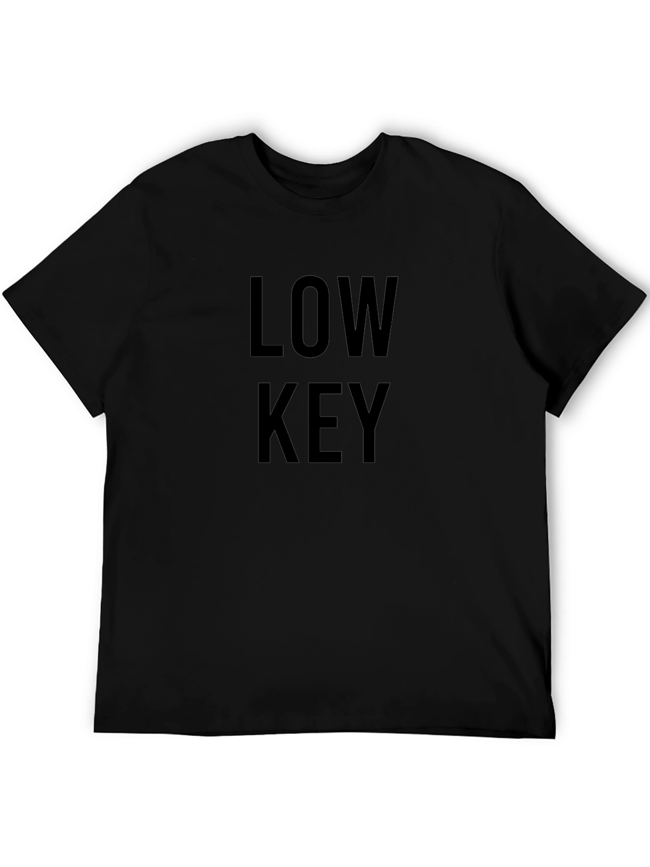 Low Key Graphic T-Shirt - Relaxed Everyday Wear