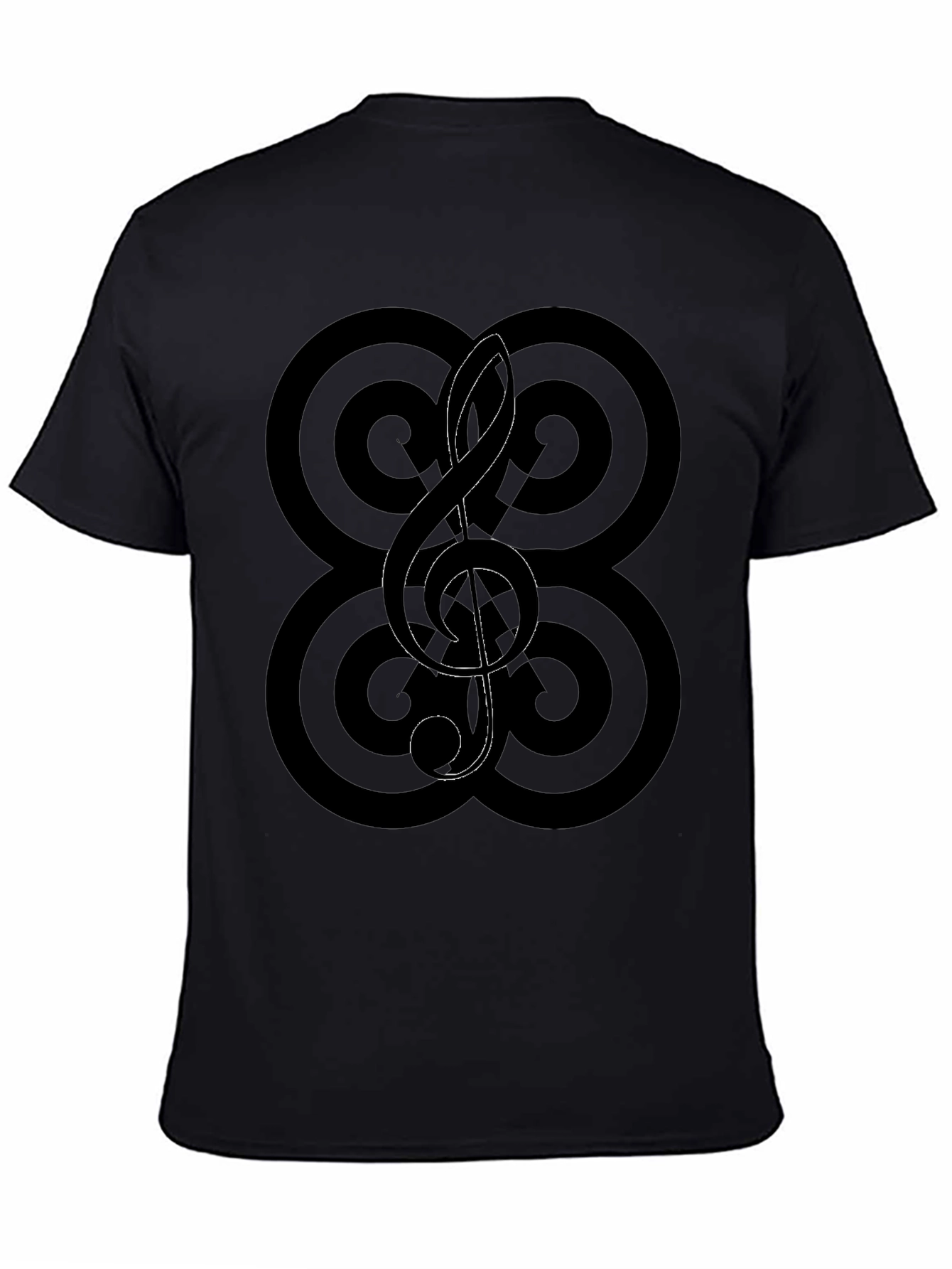 Music Treble Clef Graphic T-Shirt