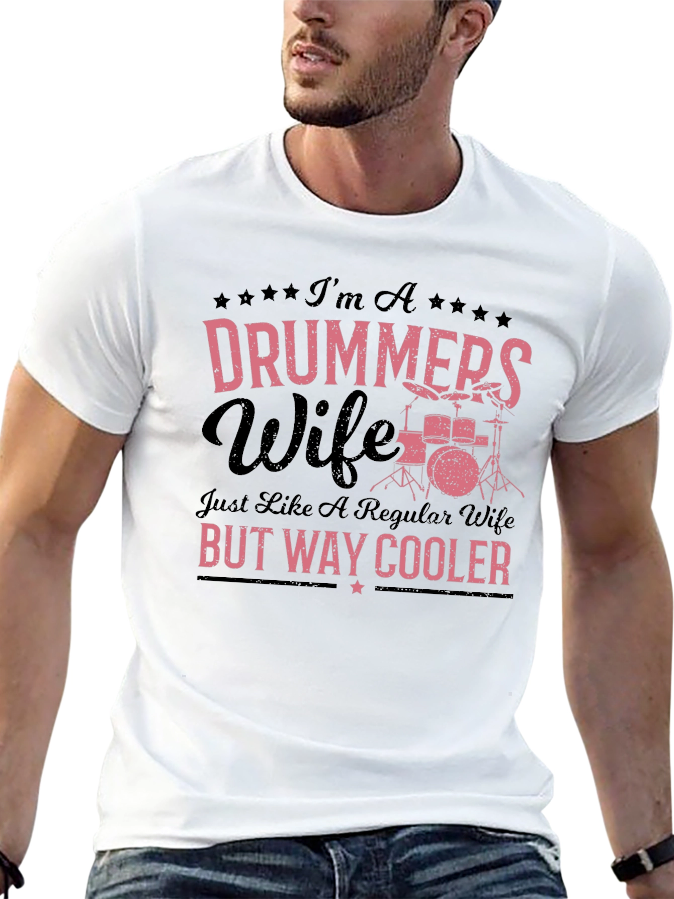 Drummers Wife Graphic Tee