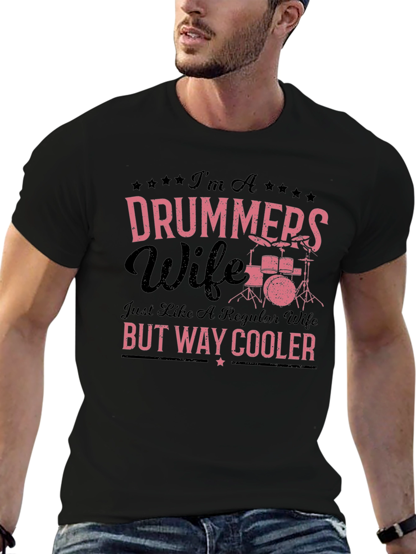 Drummers Wife Graphic Tee