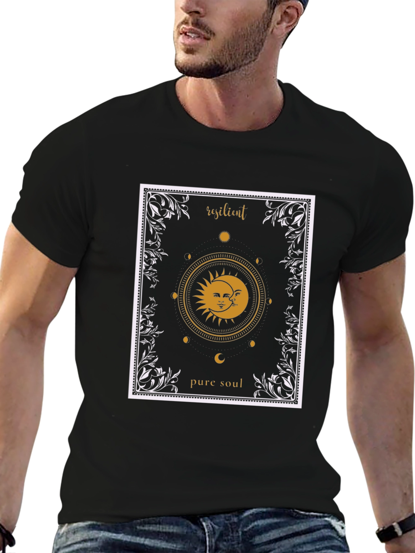 Resilient Pure Soul Graphic Tee - Black