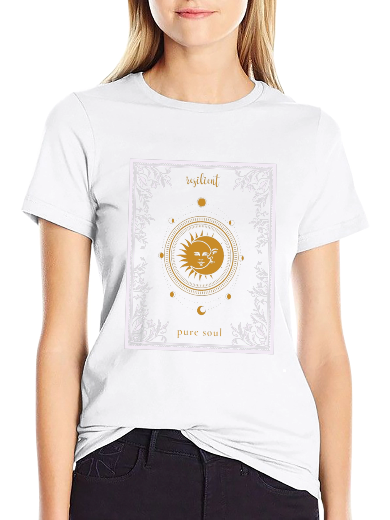Resilient Pure Soul Graphic Tee - Black