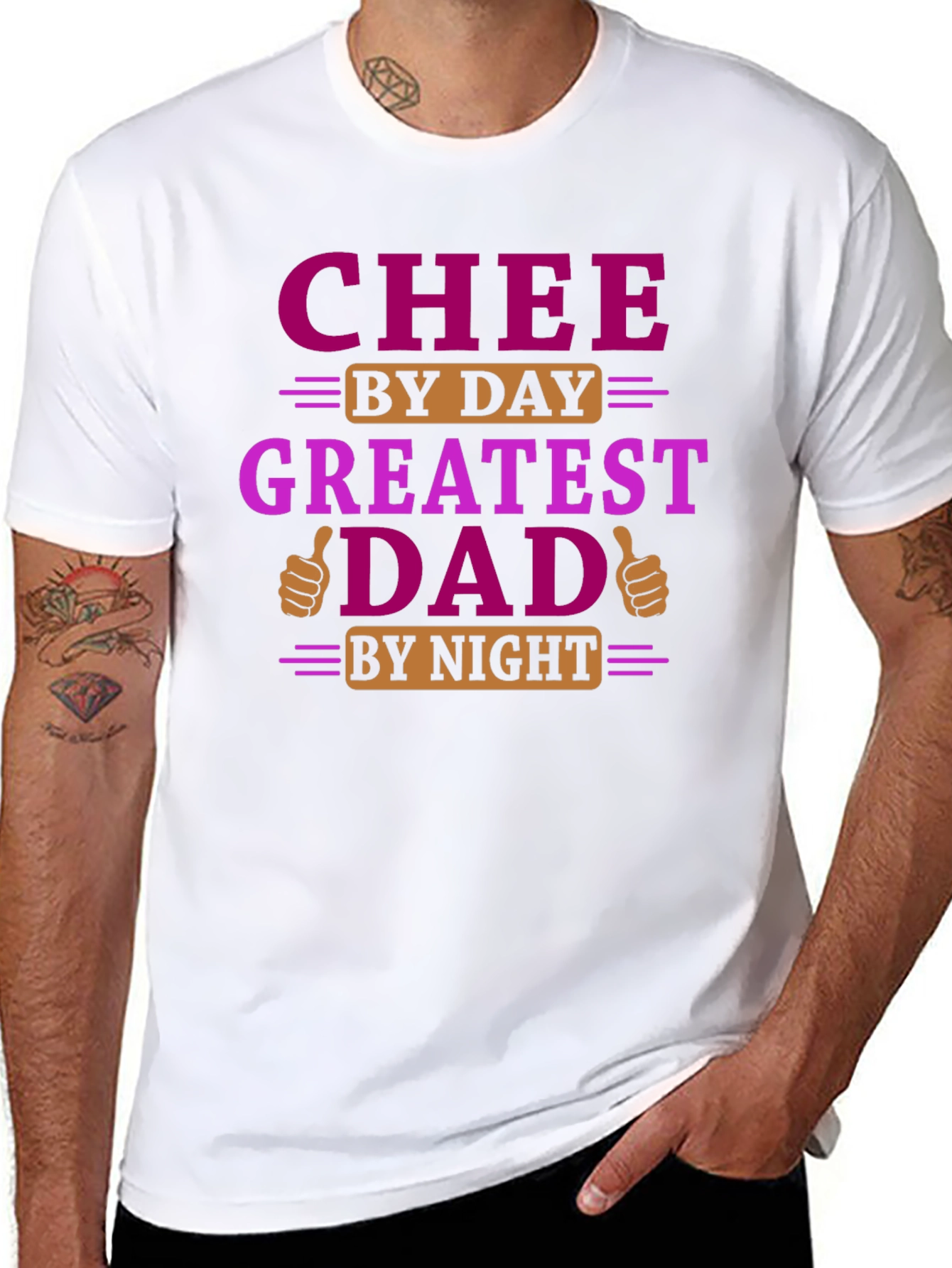 Greatest Dad T-Shirt -  Chee by Day