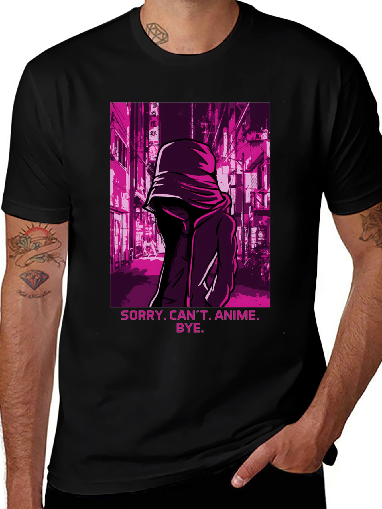 Sorry Cant Anime Bye T-Shirt