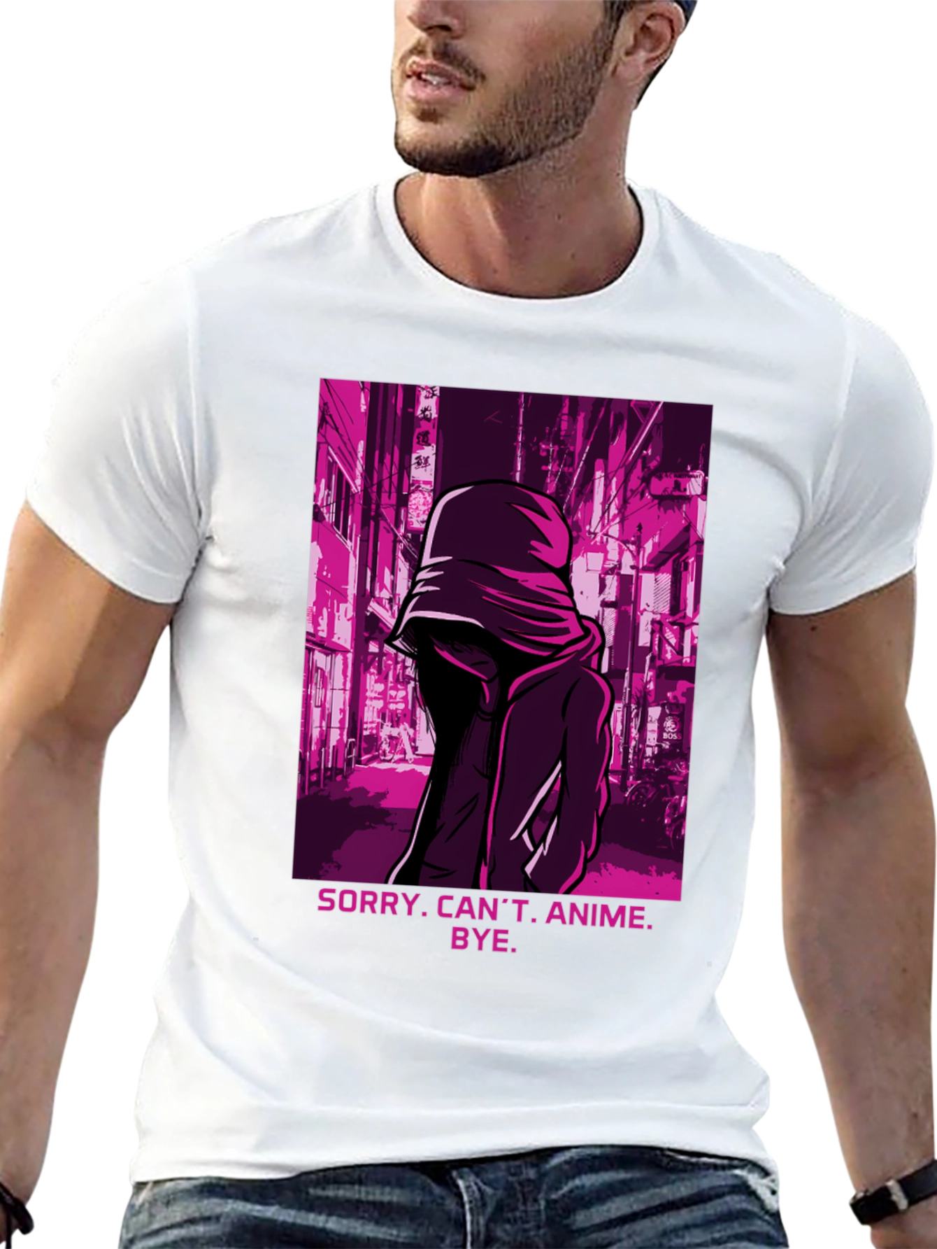 Sorry Cant Anime Bye T-Shirt