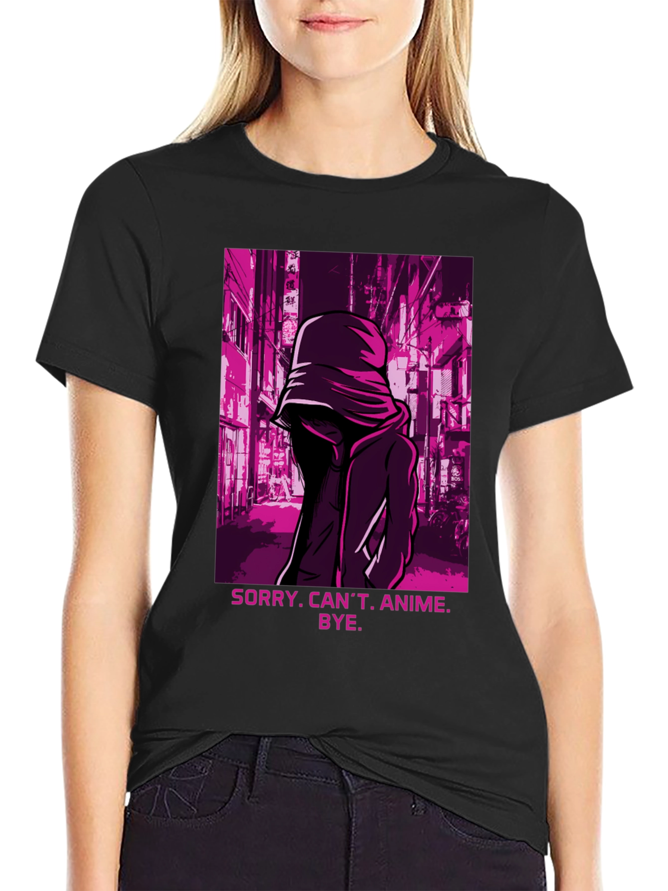 Sorry Cant Anime Bye T-Shirt