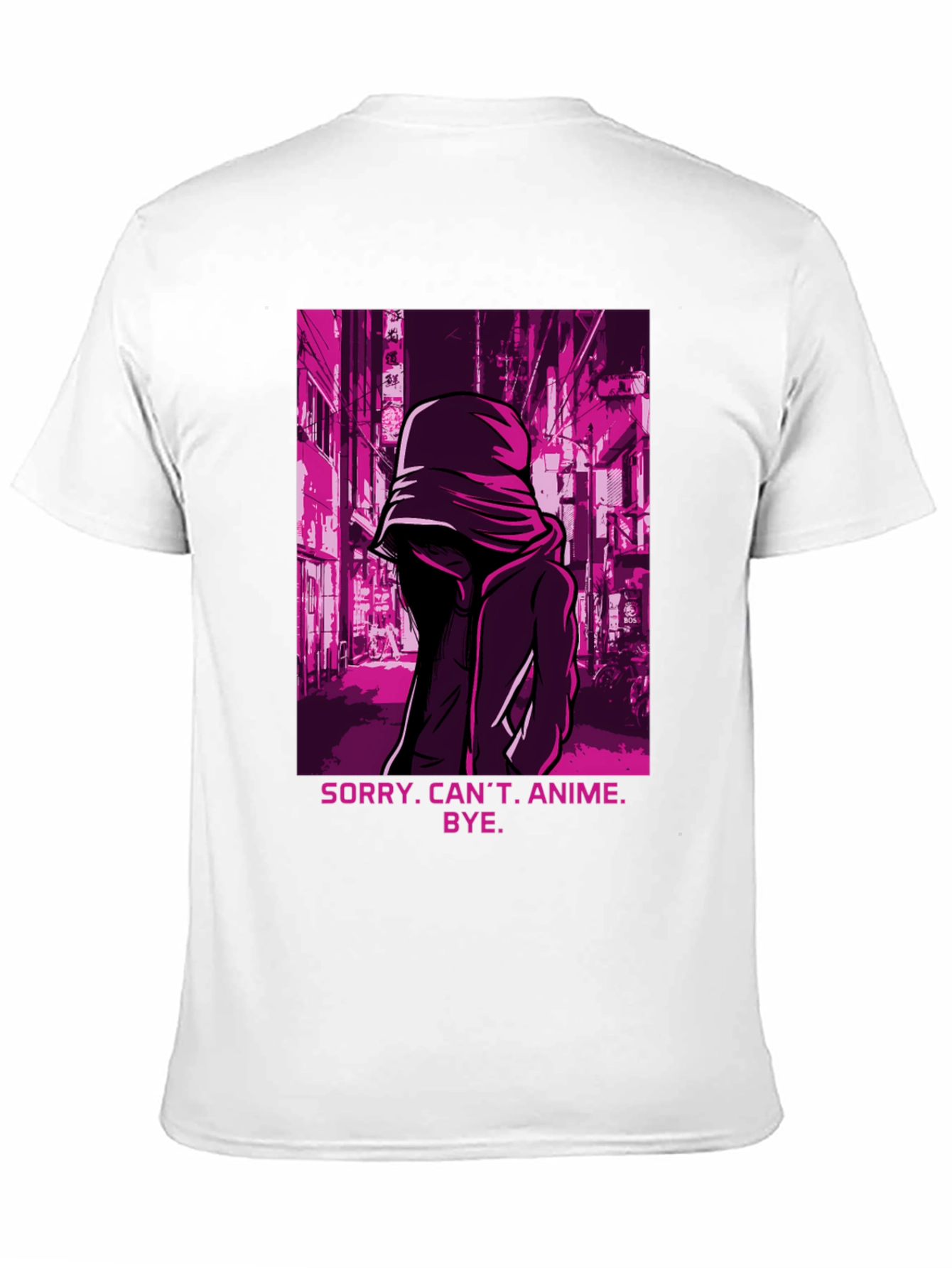 Sorry Cant Anime Bye T-Shirt