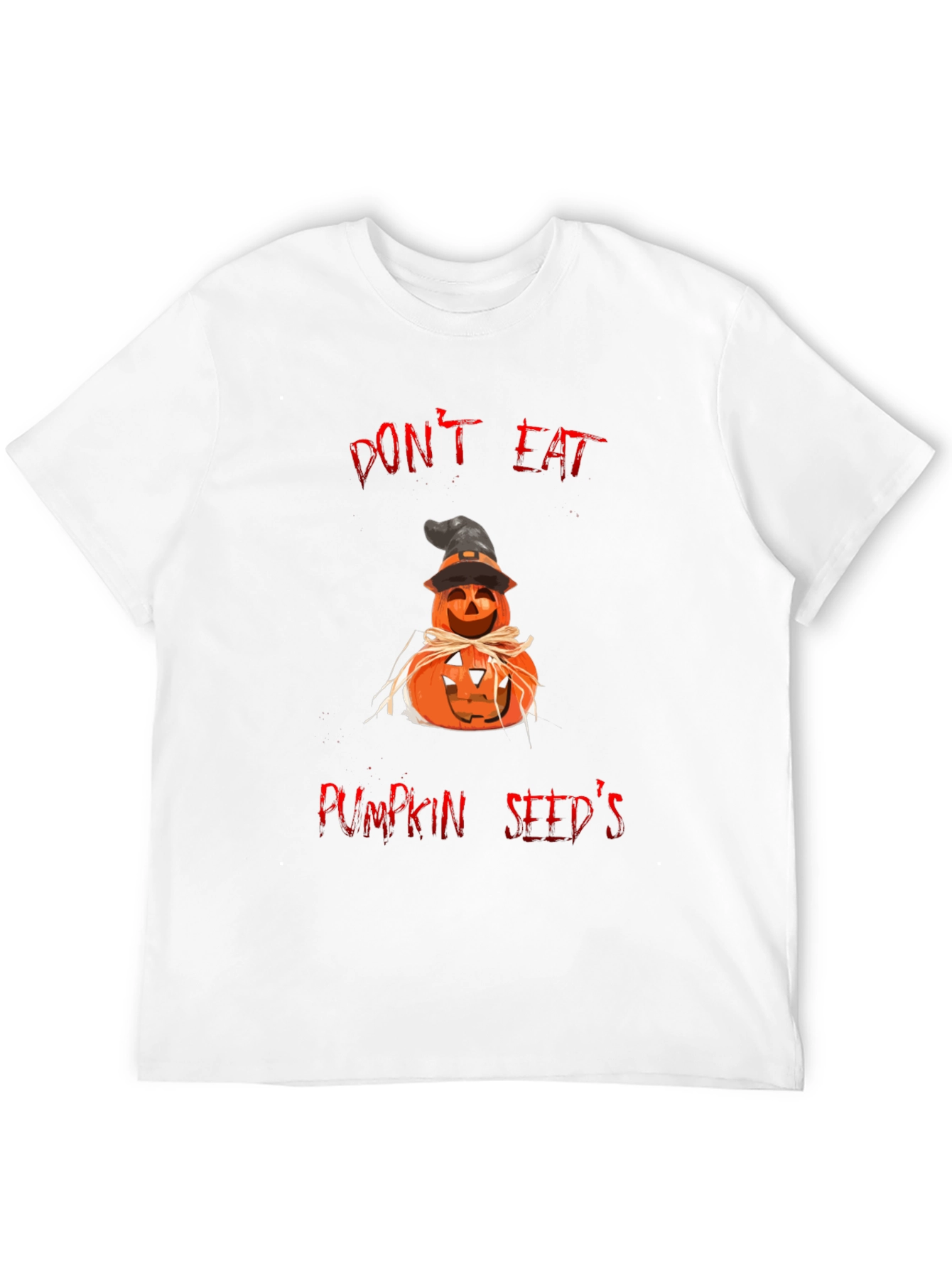 Halloween Pumpkin Seed T-Shirt