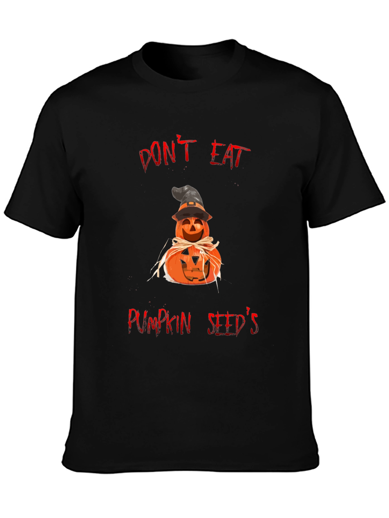 Halloween Pumpkin Seed T-Shirt