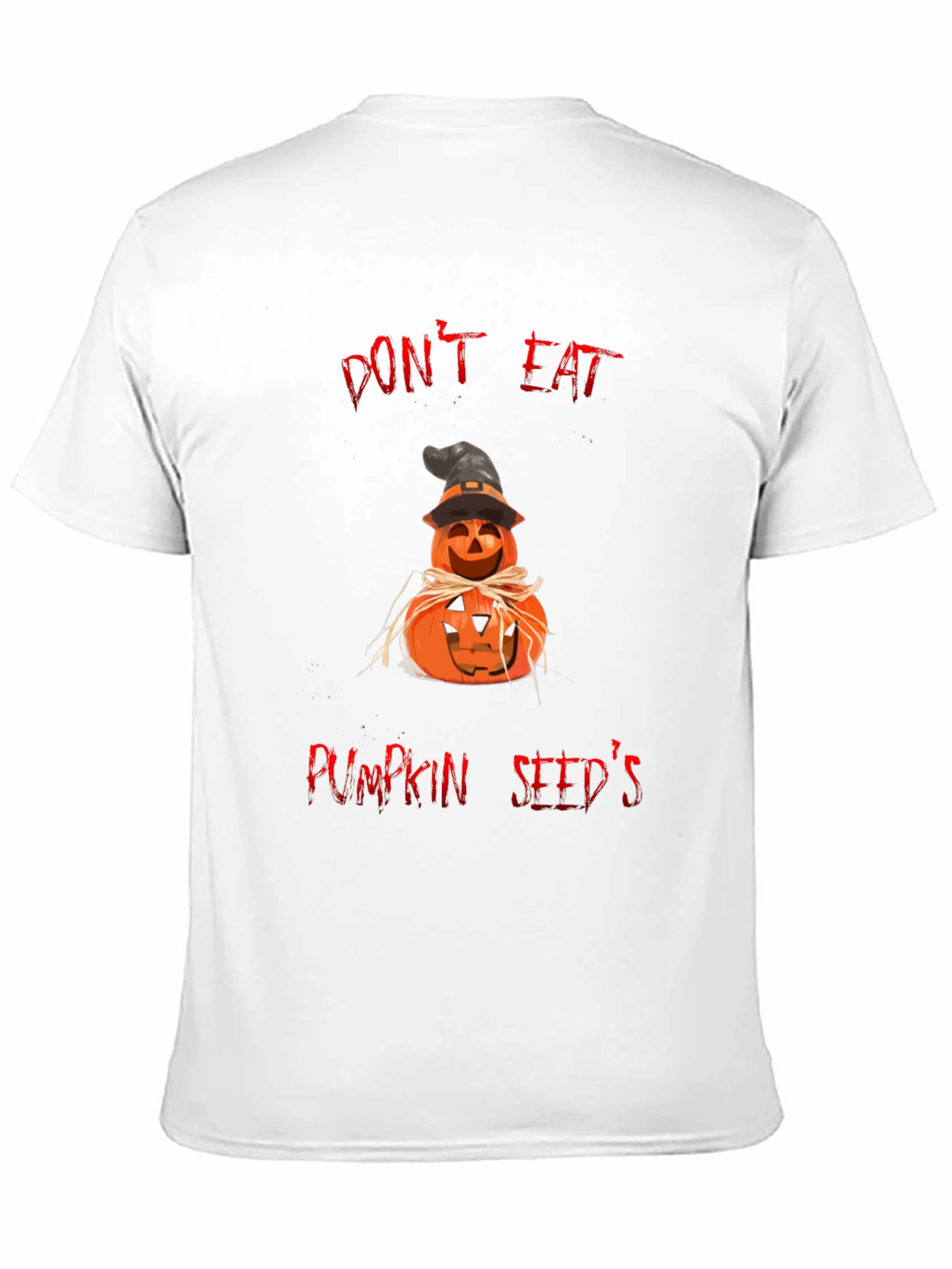 Halloween Pumpkin Seed T-Shirt