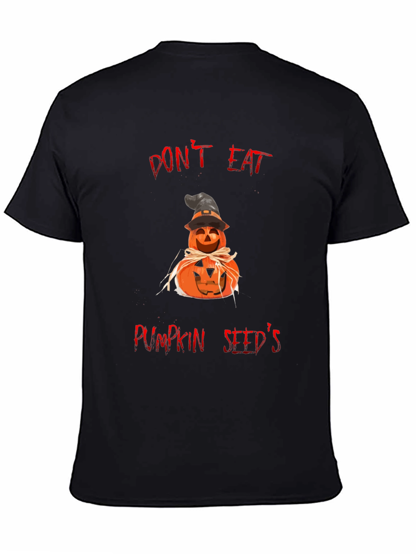 Halloween Pumpkin Seed T-Shirt