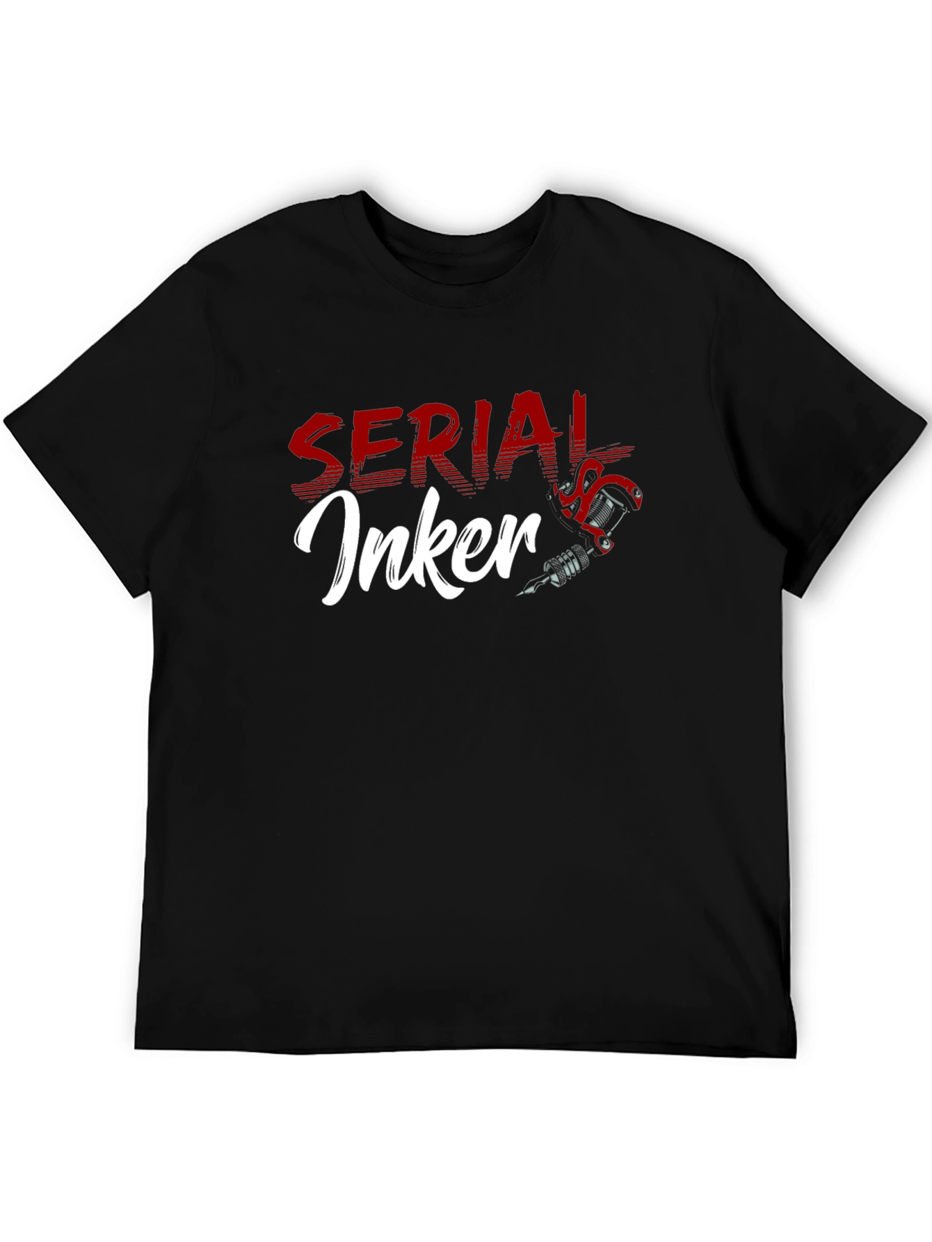 Serial Inker Tattoo Artist T-Shirt - Black