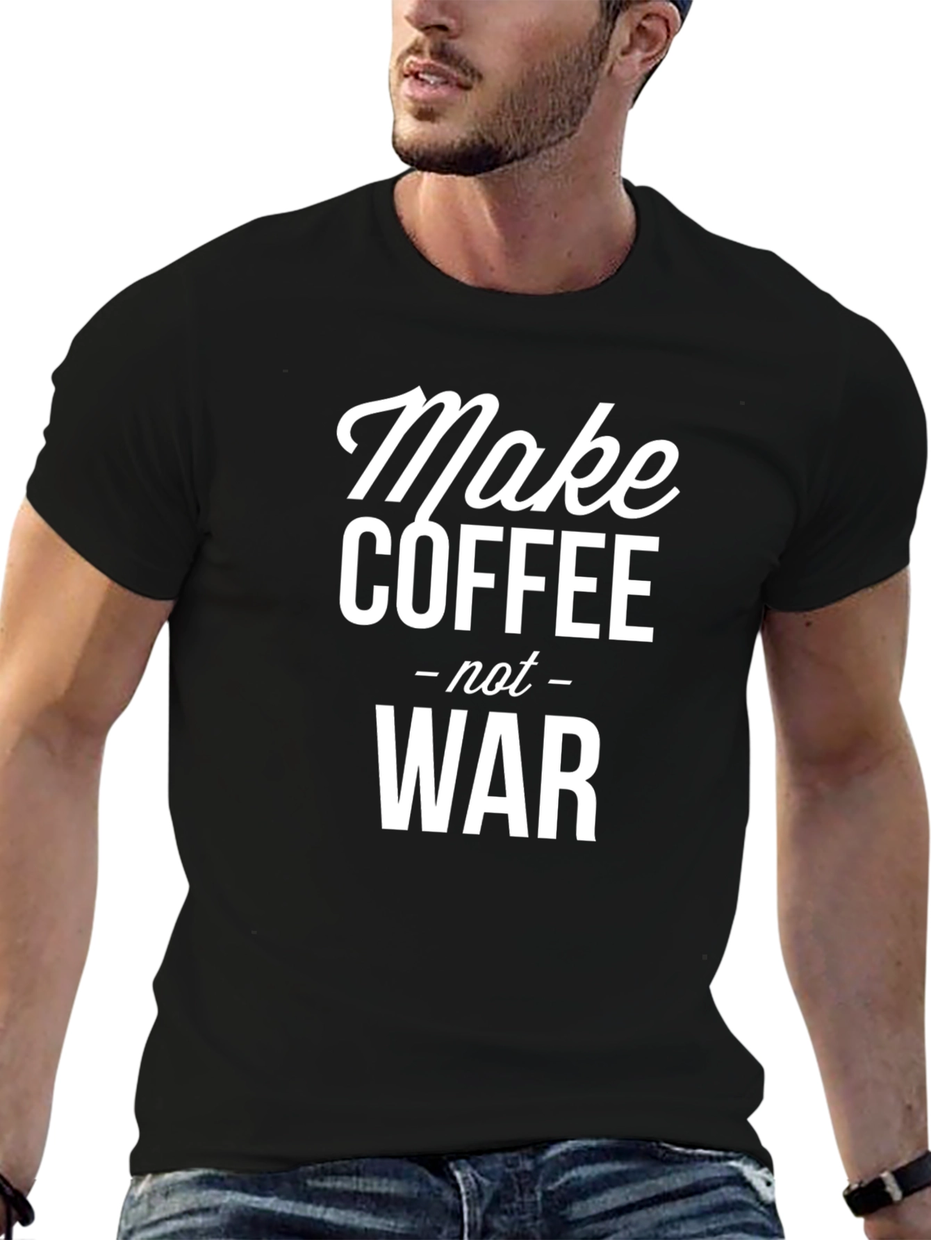 Make Coffee Not War T-Shirt