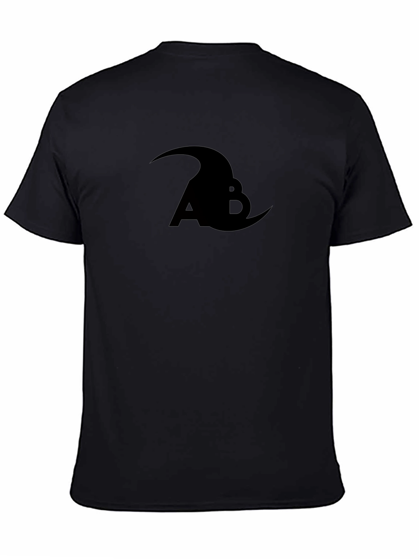 Mens Black Graphic Tee - AB Logo