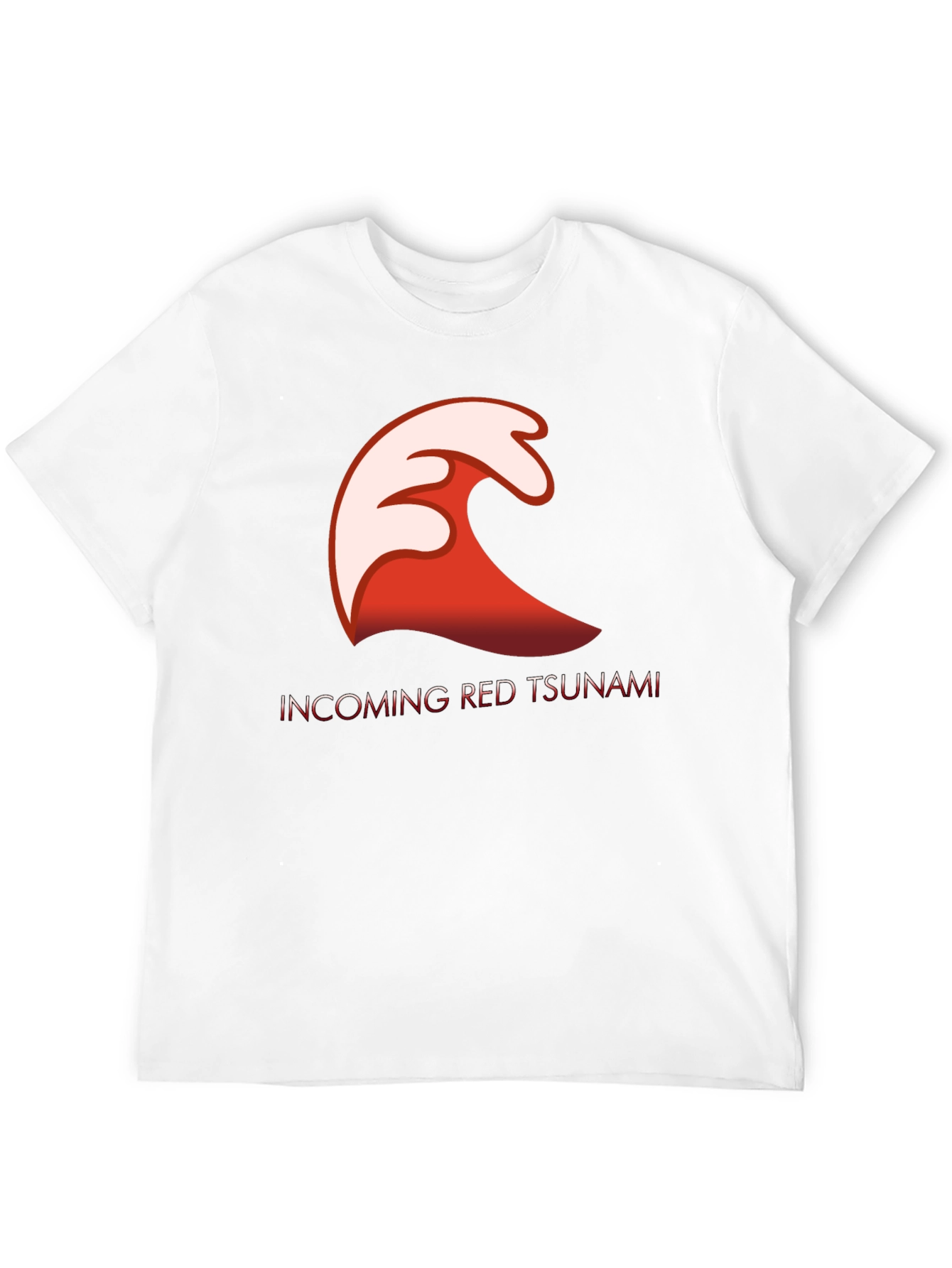 Incoming Red Tsunami Graphic Tee