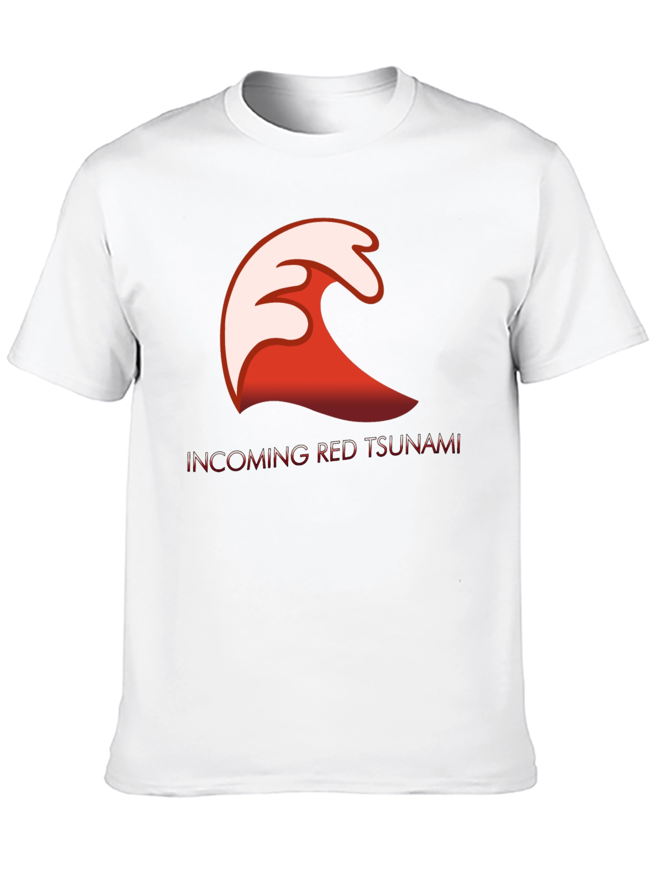 Incoming Red Tsunami Graphic Tee